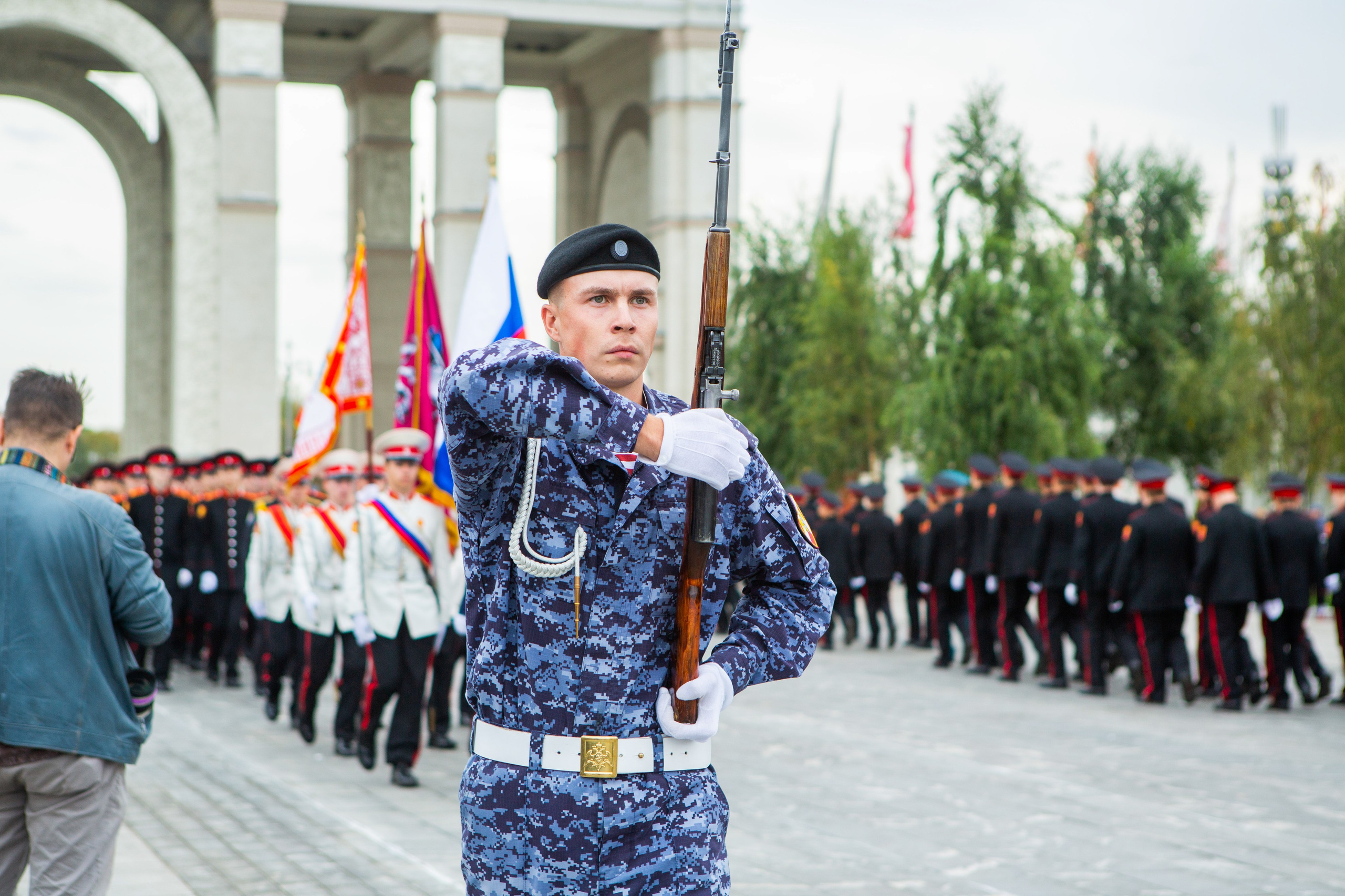 Кадеты. Присяга. ВДНХ-2024. Ирина Загоскина — портретные фотосессии в Москве