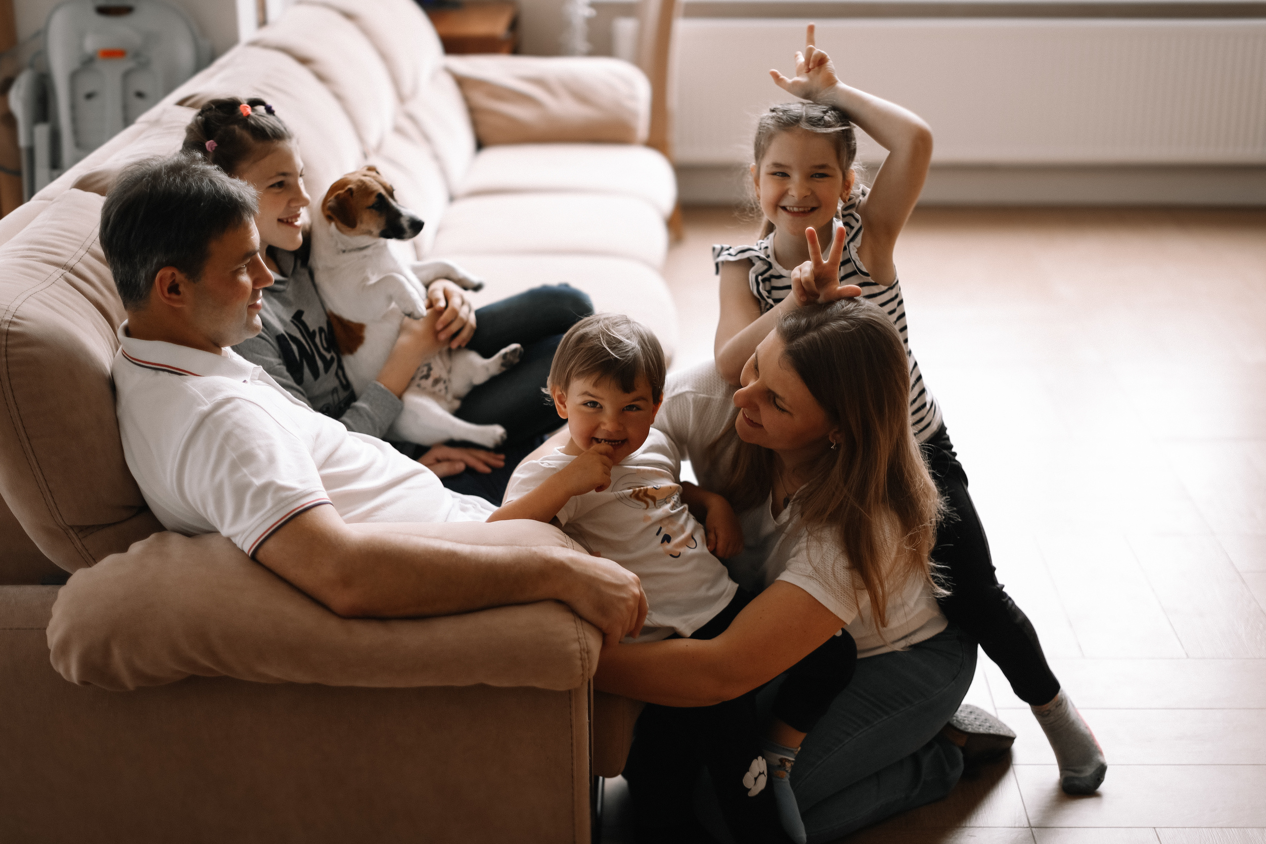 Ксения, Варя, Ульяна, Маша и Сергей. Свадебный и семейный Фотограф Денис Кошель