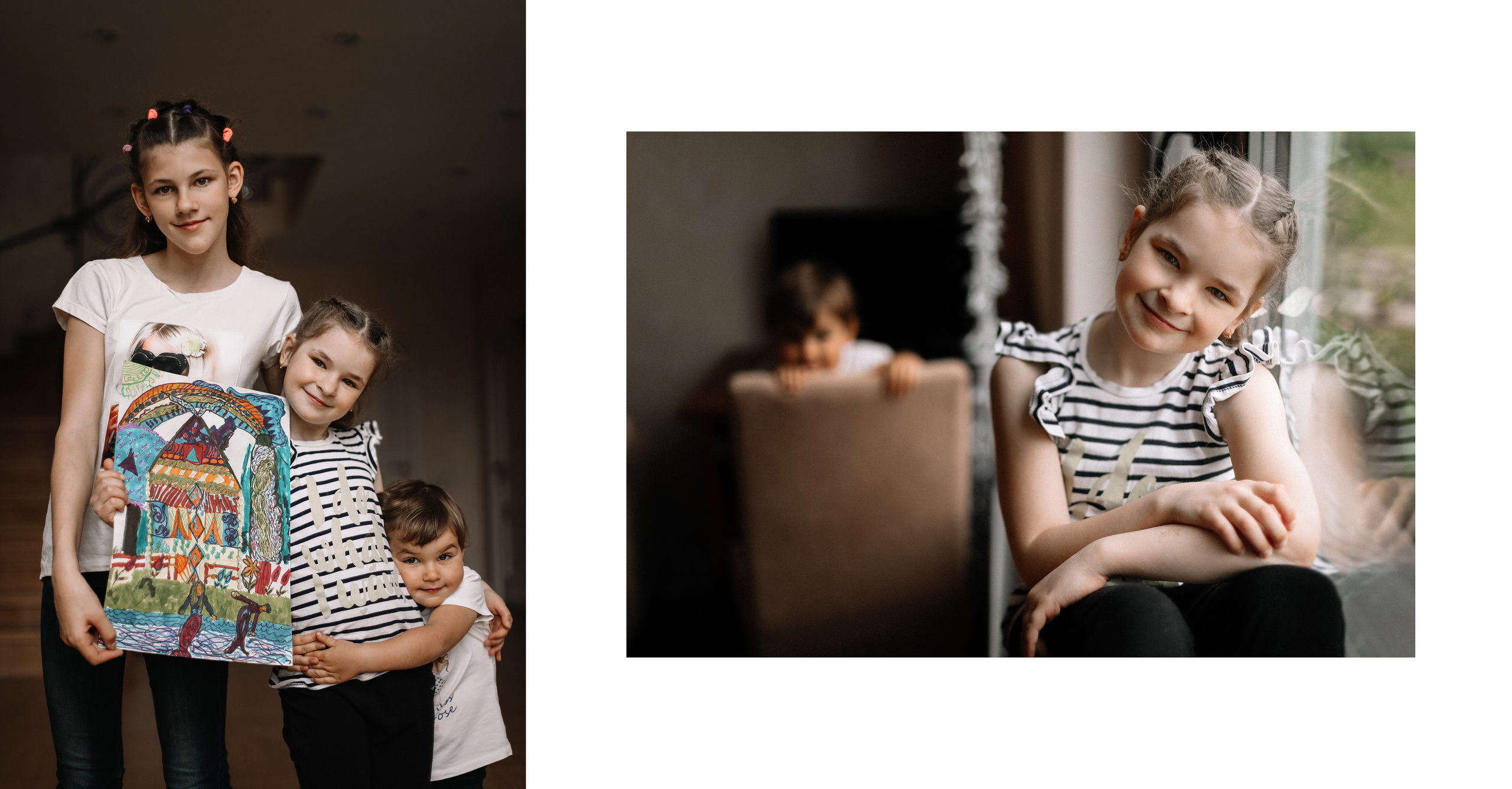 Ксения, Варя, Ульяна, Маша и Сергей. Свадебный и семейный Фотограф Денис Кошель