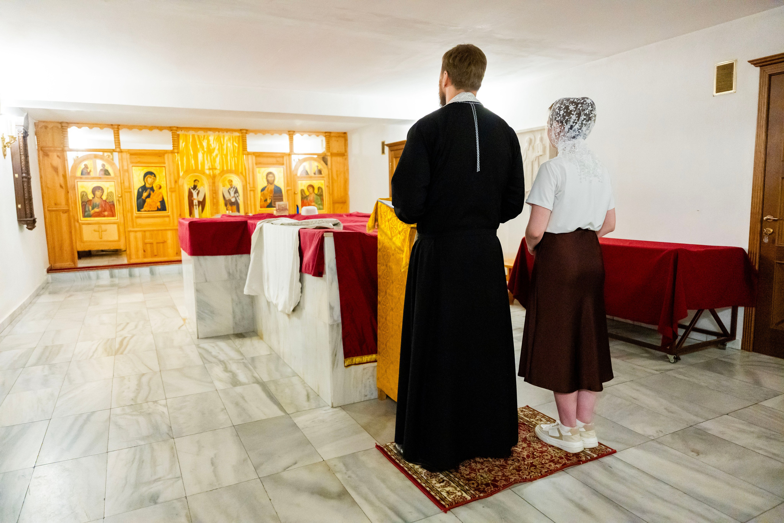 Крещение Льва. Фотограф Юлия Попова