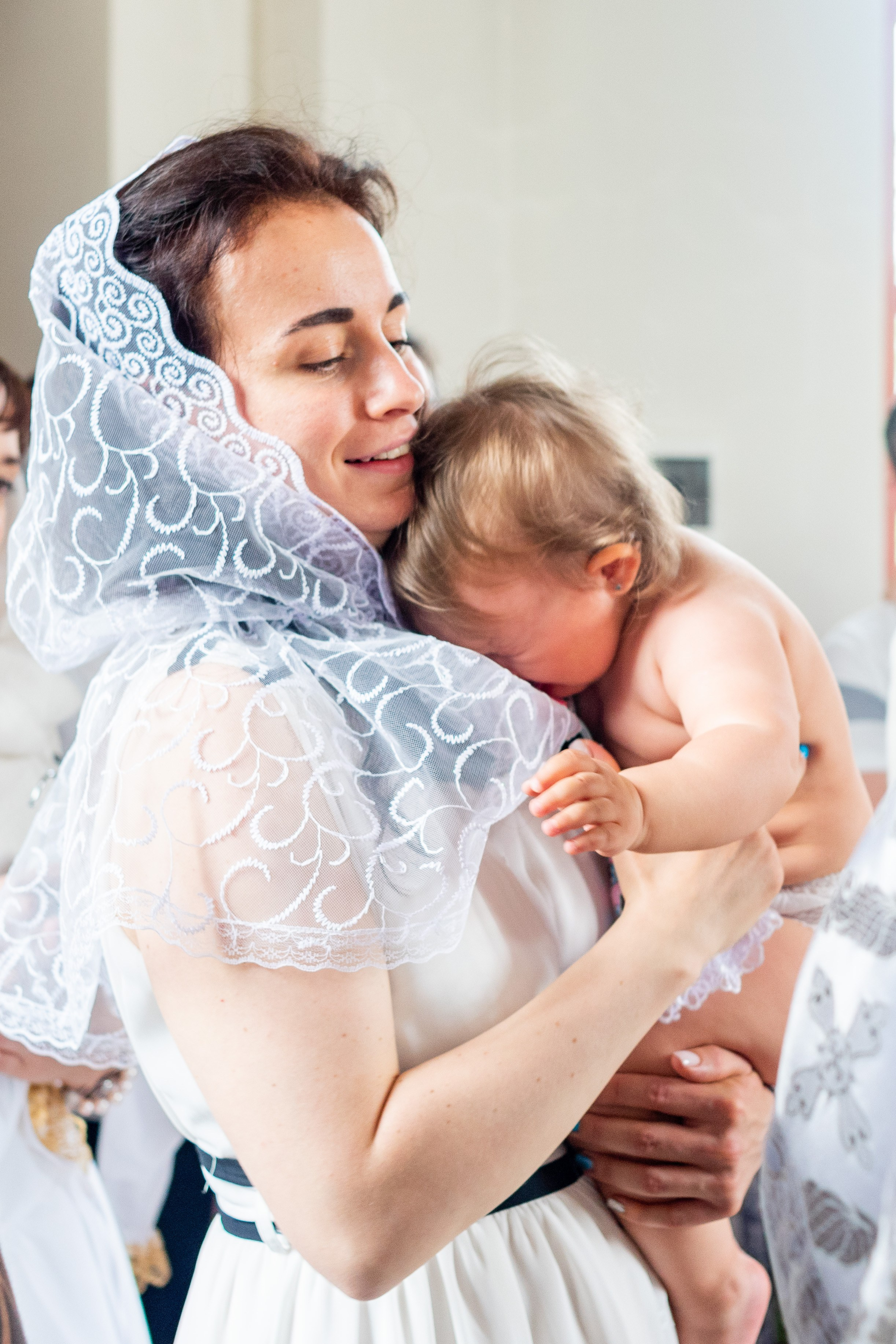 Крещение Ники. Фотограф Юлия Попова