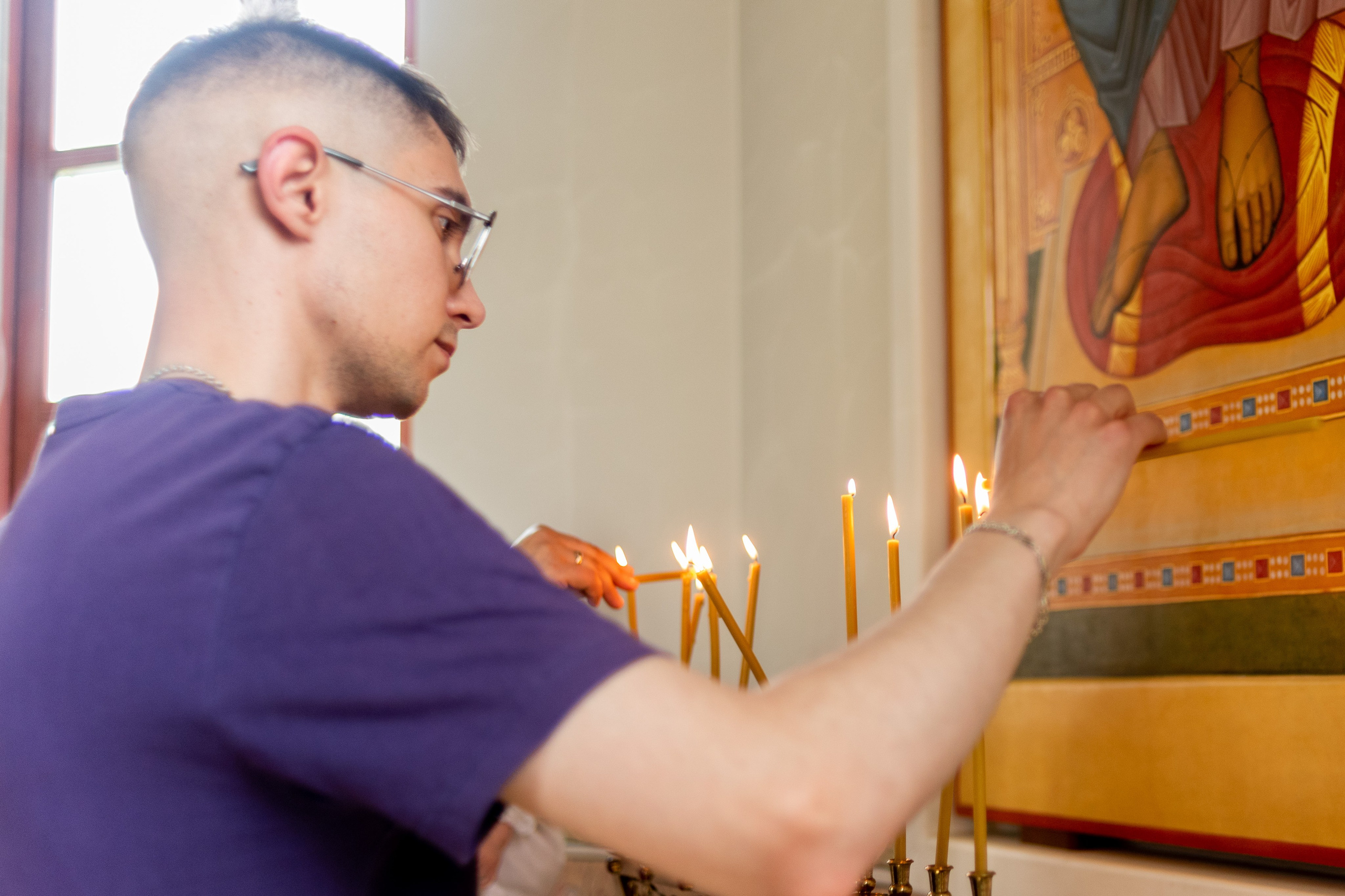 Крещение Ники. Фотограф Юлия Попова