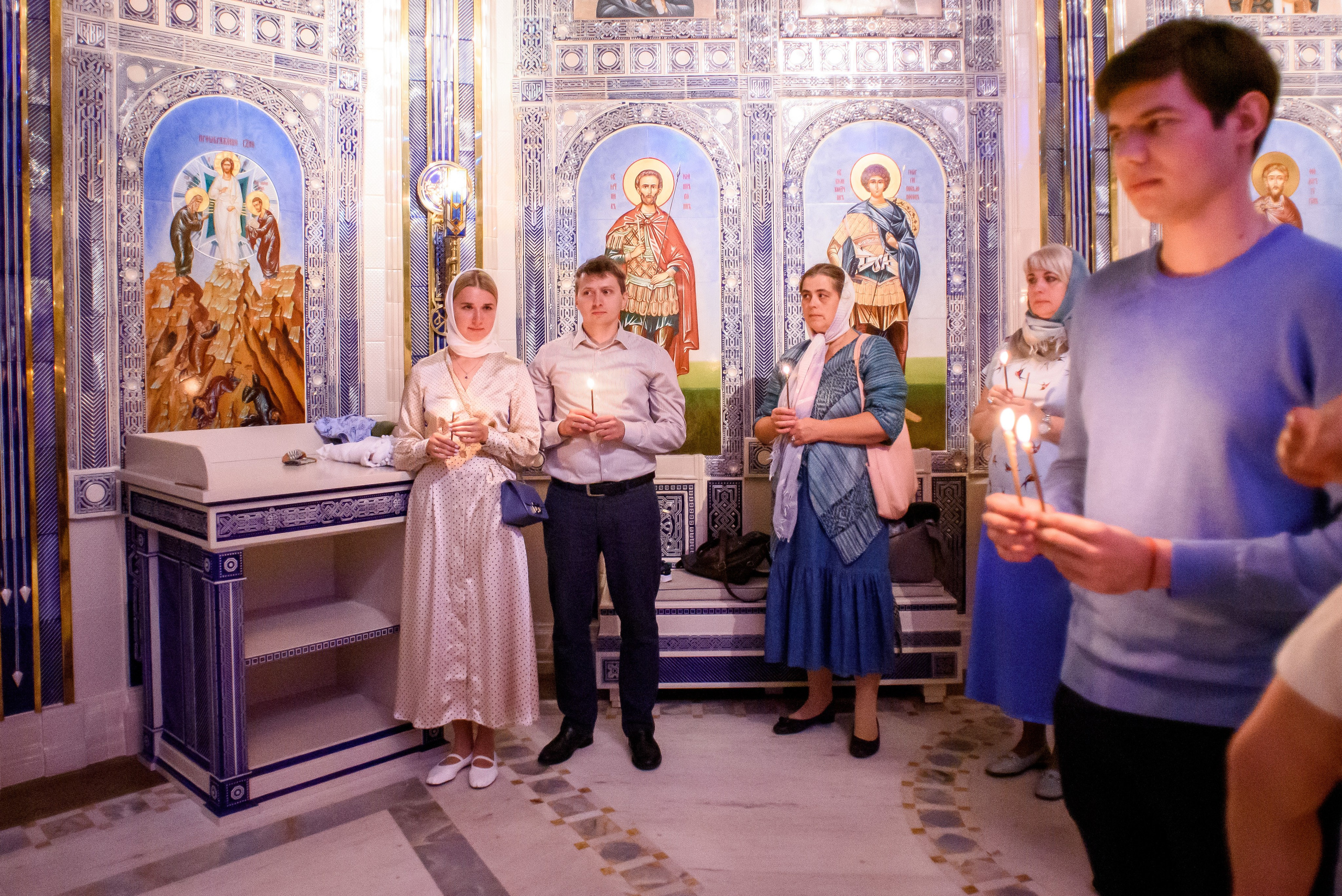 Крещение Михаила. Фотограф Юлия Попова