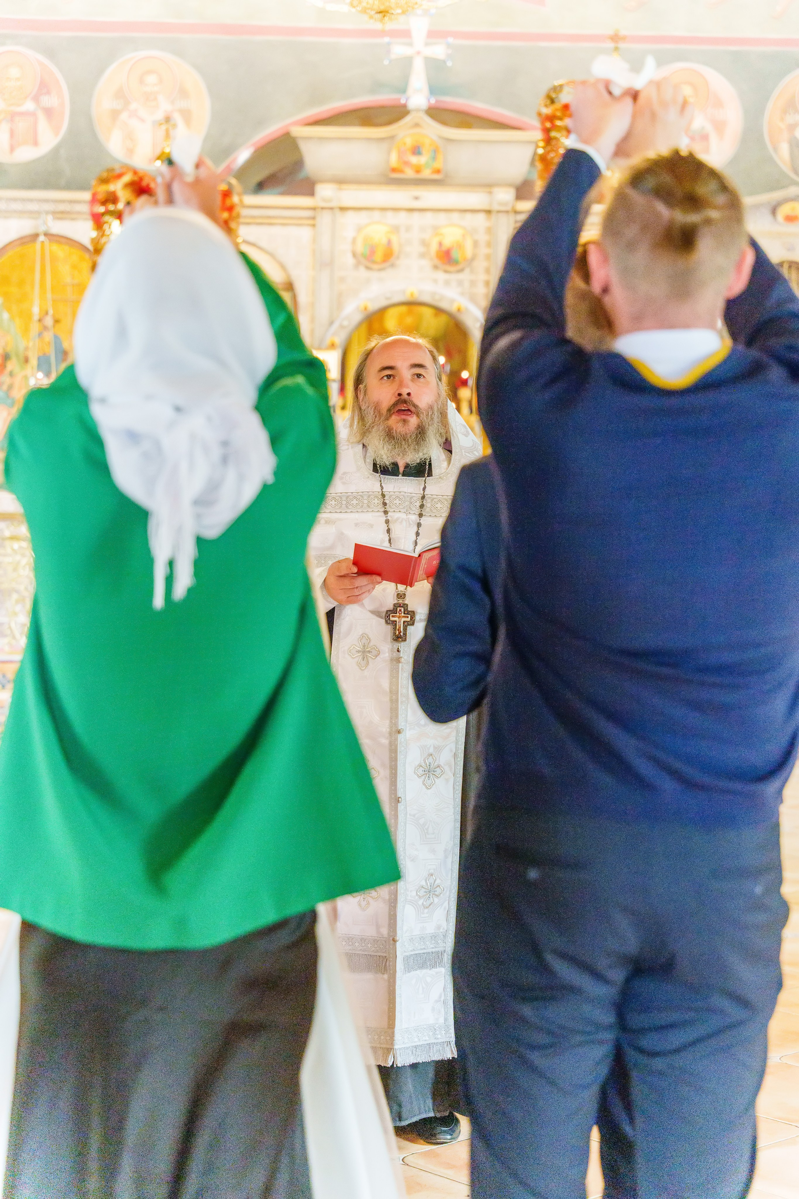 Венчание. Фотограф Юлия Попова