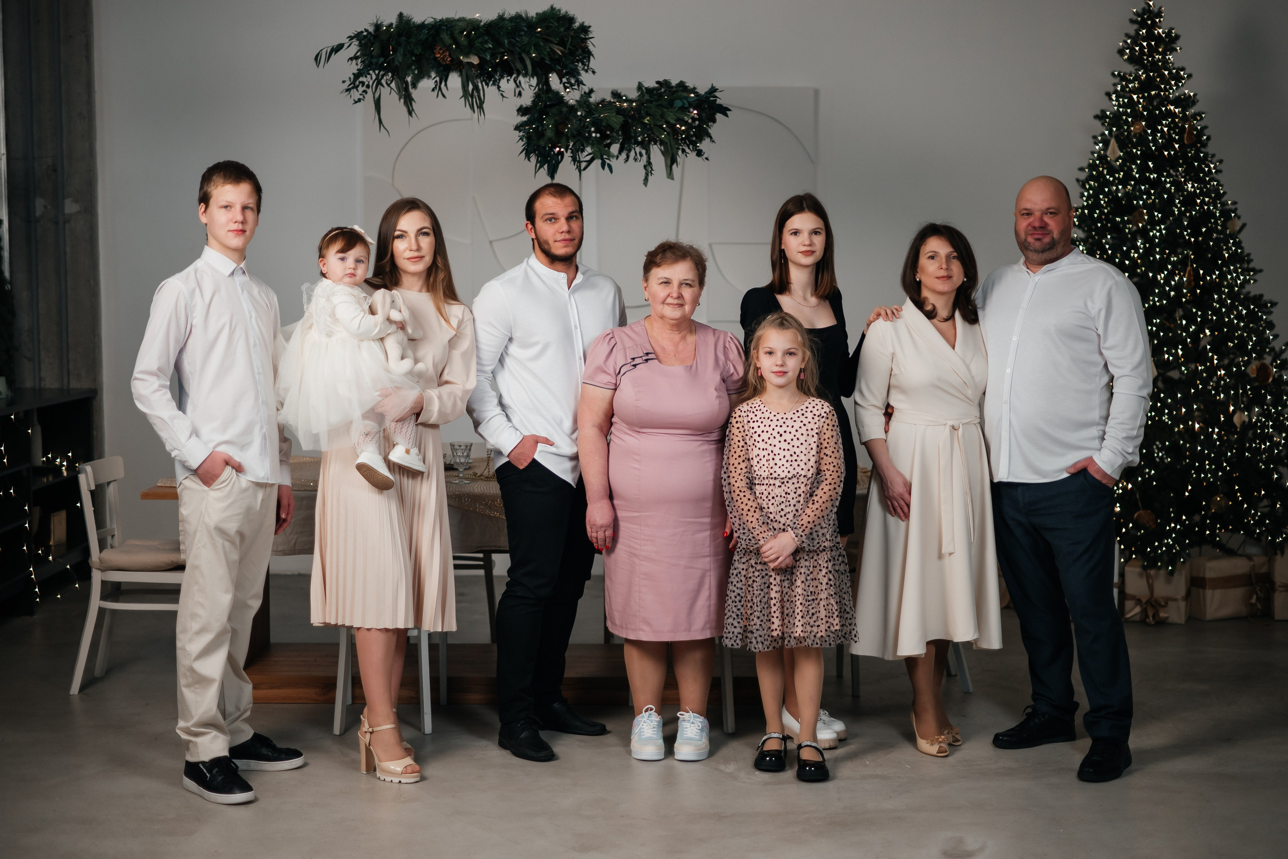 Большая семья. Свадебный фотограф