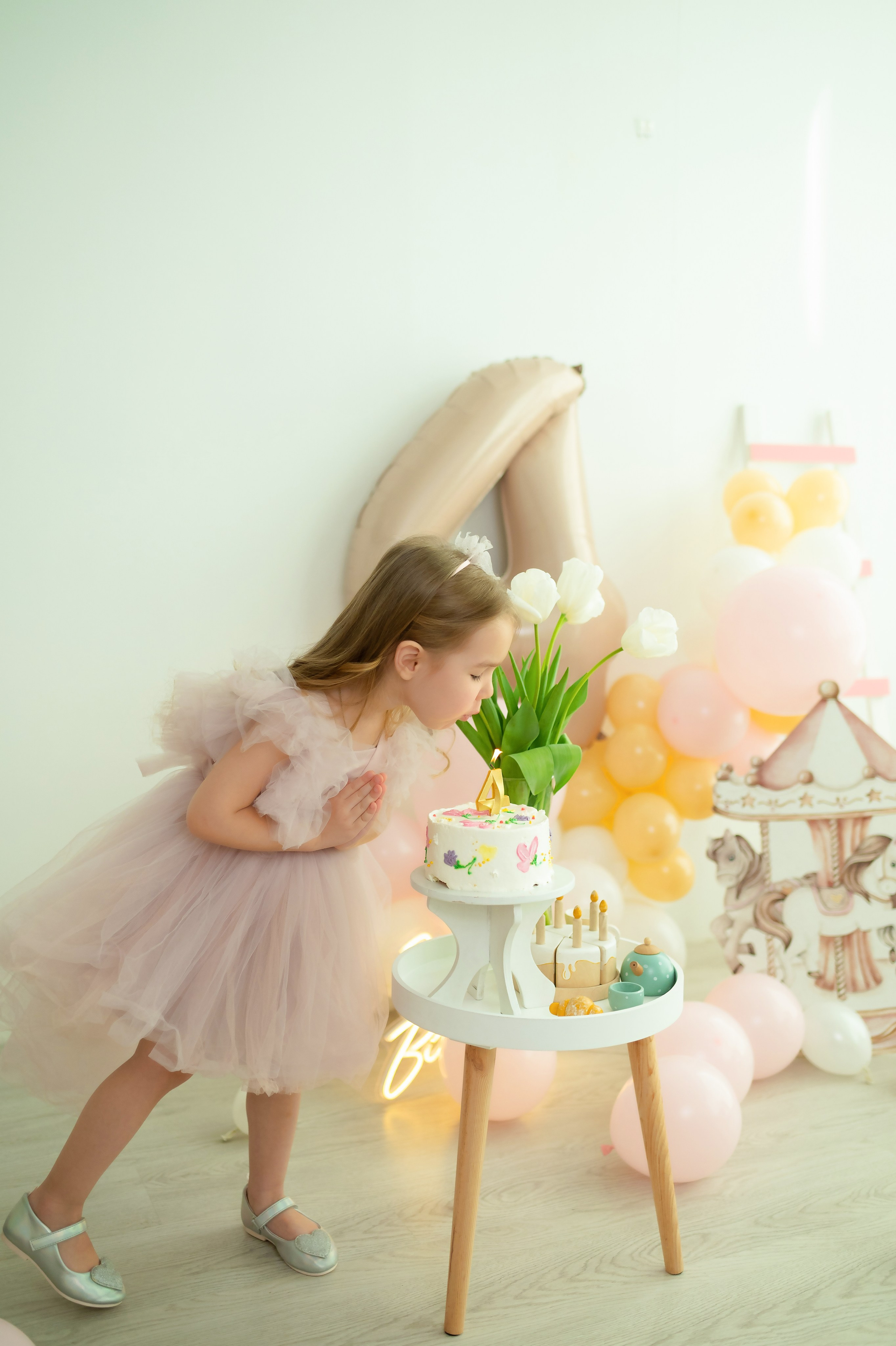 Фотосессия ко Дню Рождения! Алисе — 4 года!. Детский фотограф Ирина Глебова