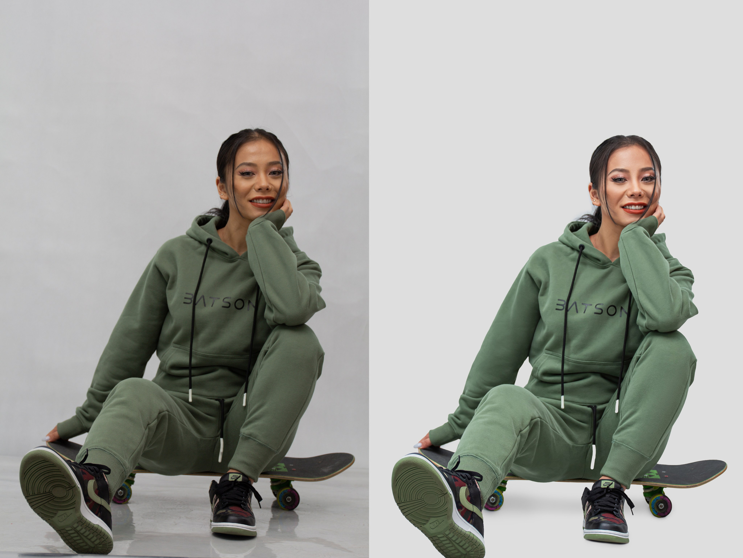 Ретушь портретов для рекламы спортивной одежды — динамика и стиль! | Студия SVITHART