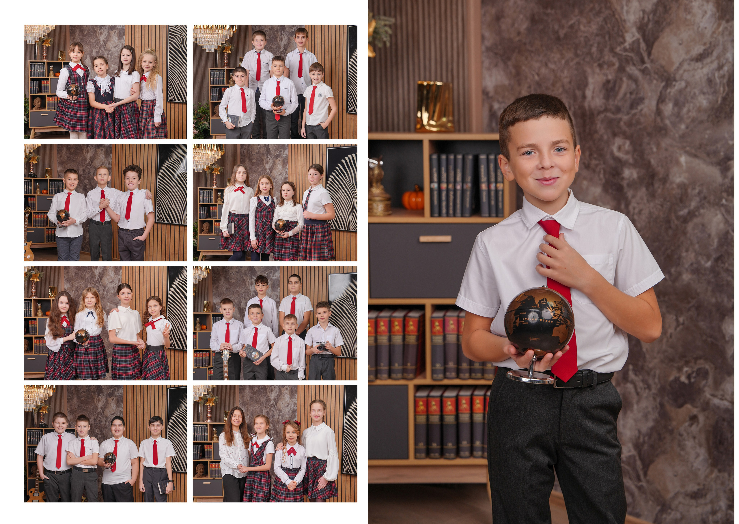 ШКОЛА 99 — 4 «Д» класс. Красивый выпускной альбом в Краснодаре