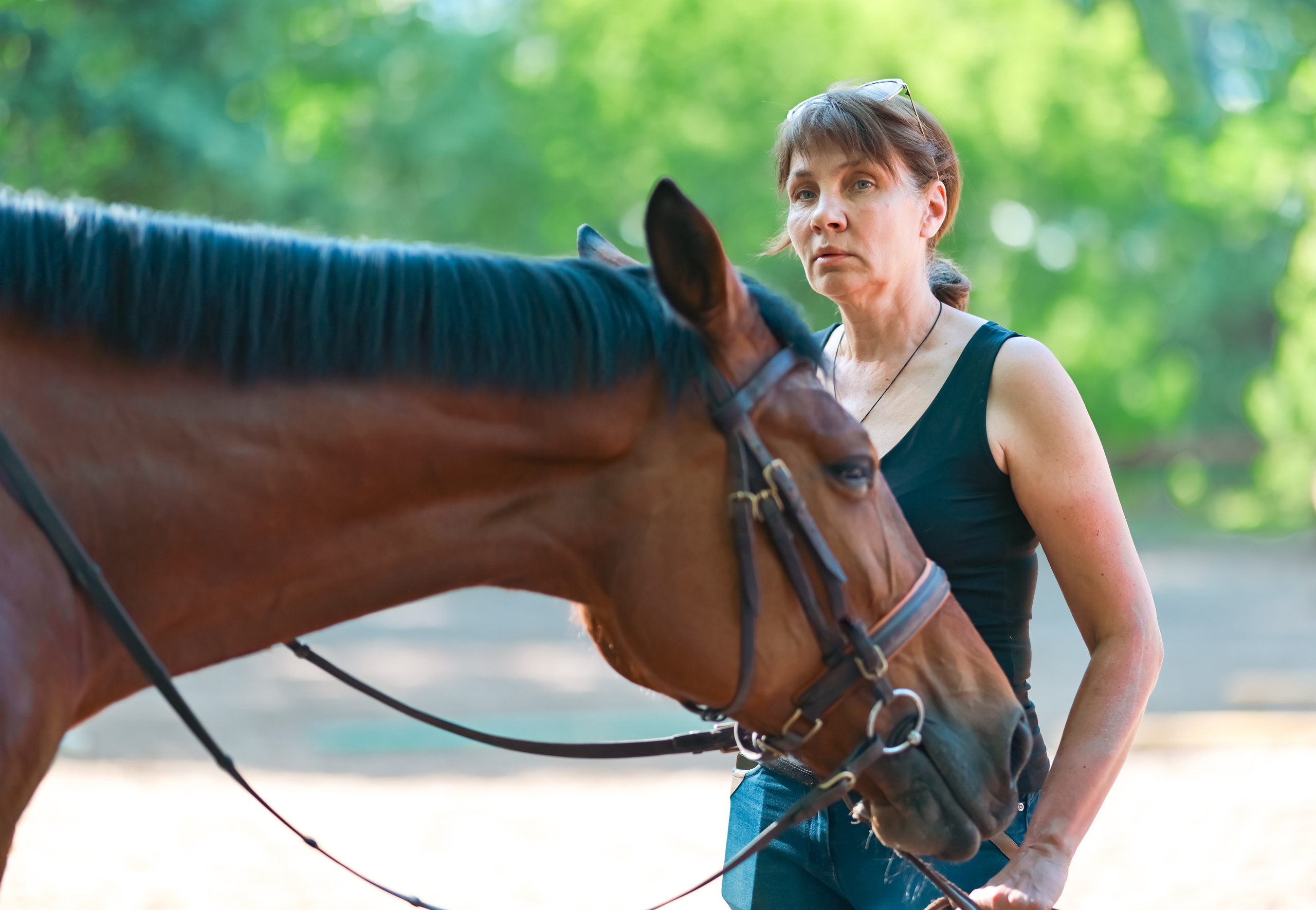 Корпоратив на конюшне. Фотограф репортажей и стритфотосессий в Москве Людмила Смирнова