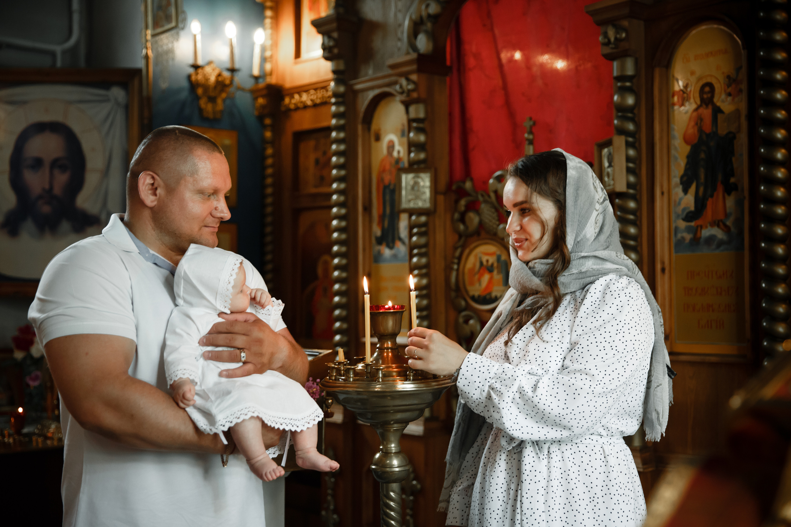 Фотосъемка крещения. Фотограф на крещение, венчание, свадьбу. Тула, Новомосковск