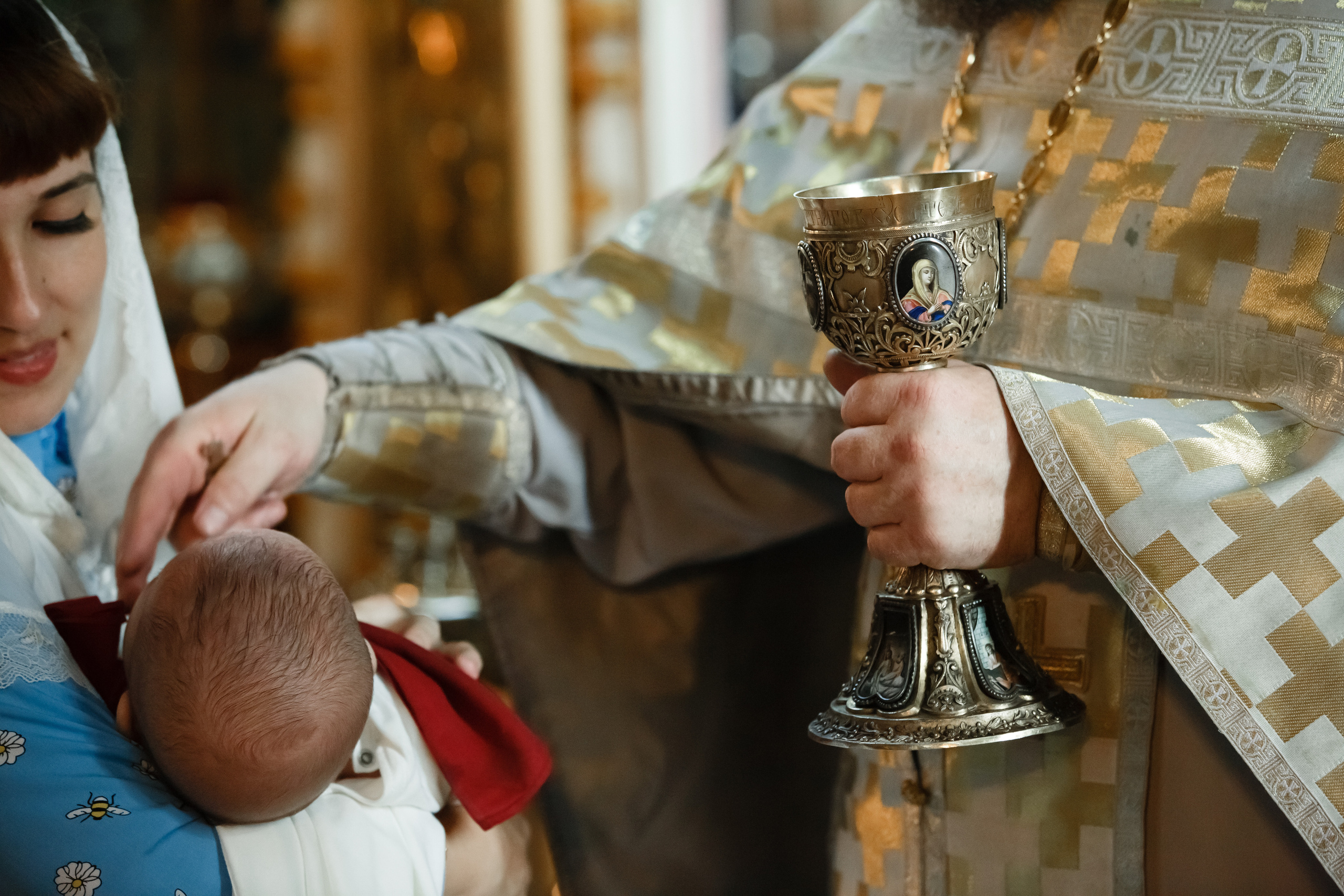 Фотосъемка крещения. Фотограф на крещение, венчание, свадьбу. Тула, Новомосковск