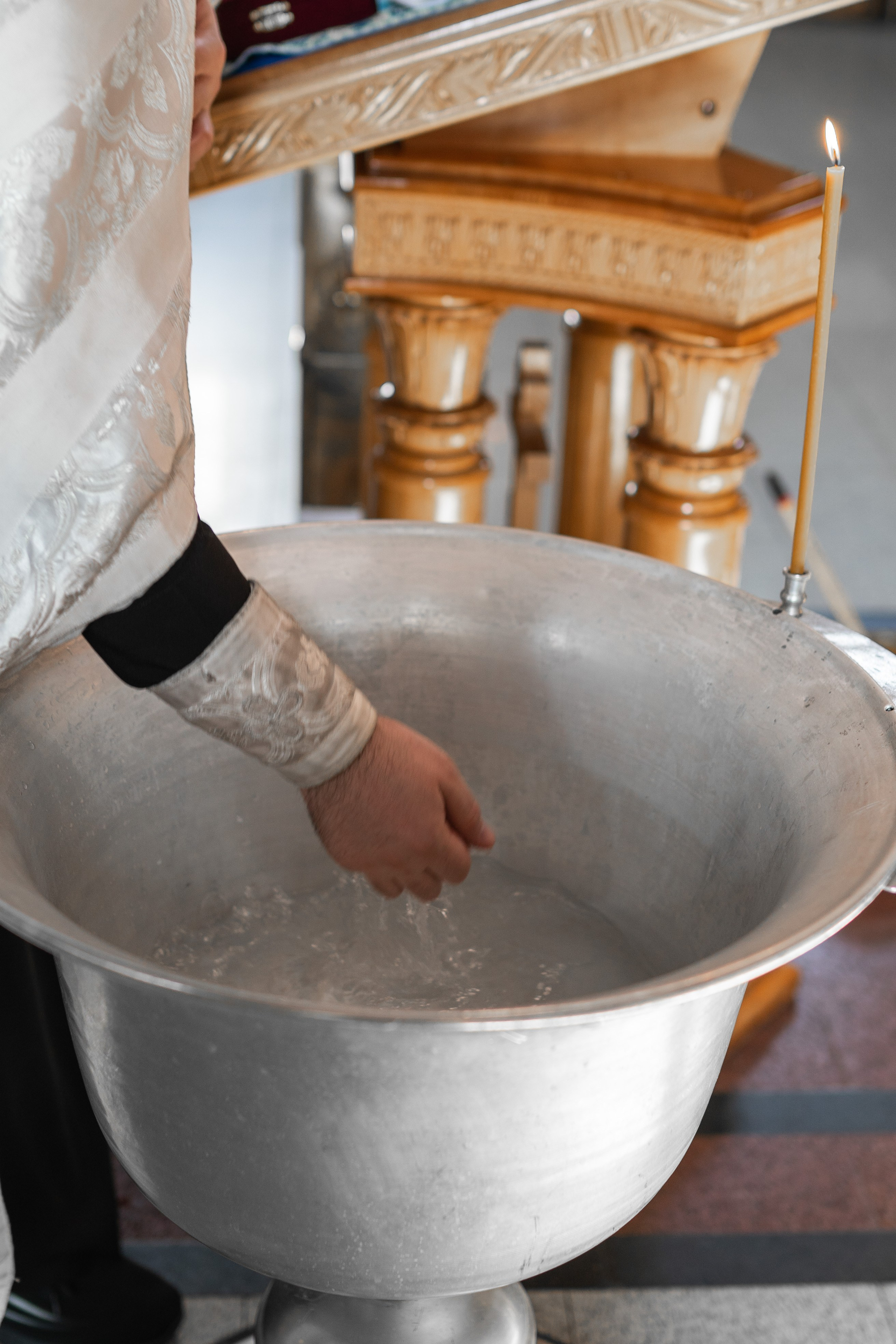 Крещение. Фотограф Виолетта Матевосян