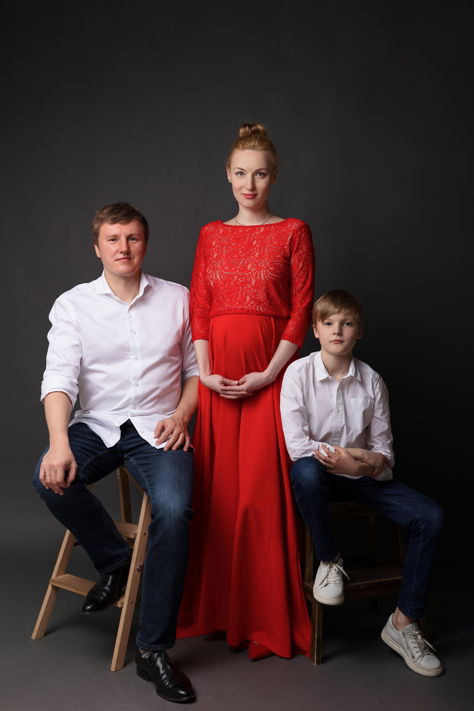 Семейный портрет. Семейный фотограф в Москве Евгения Соловьёва