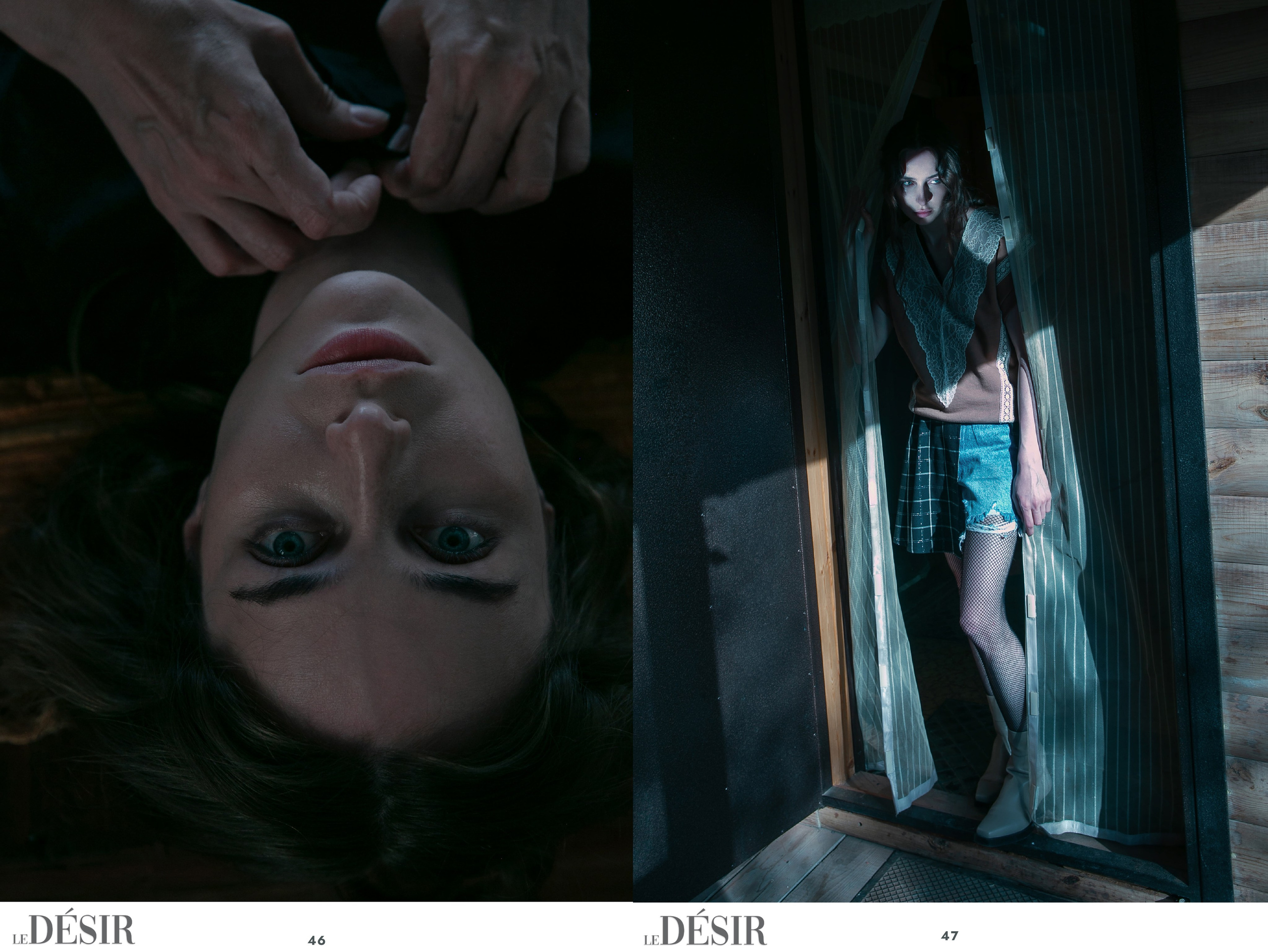 HOME ALONE — COVER STORY for LeDESIR Magazine. Photographer Anna Arzamastseva