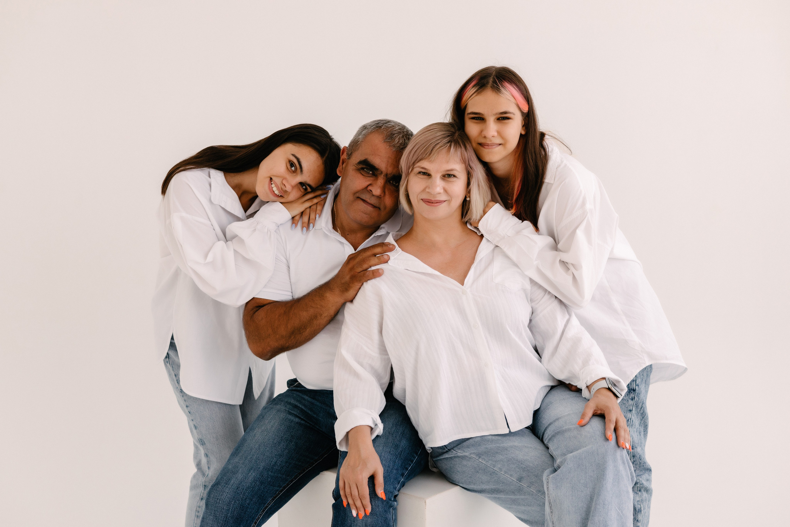 Ольга, Андрей, Дарья, Варя. Фотограф Волгоград Кристина Прохоренко