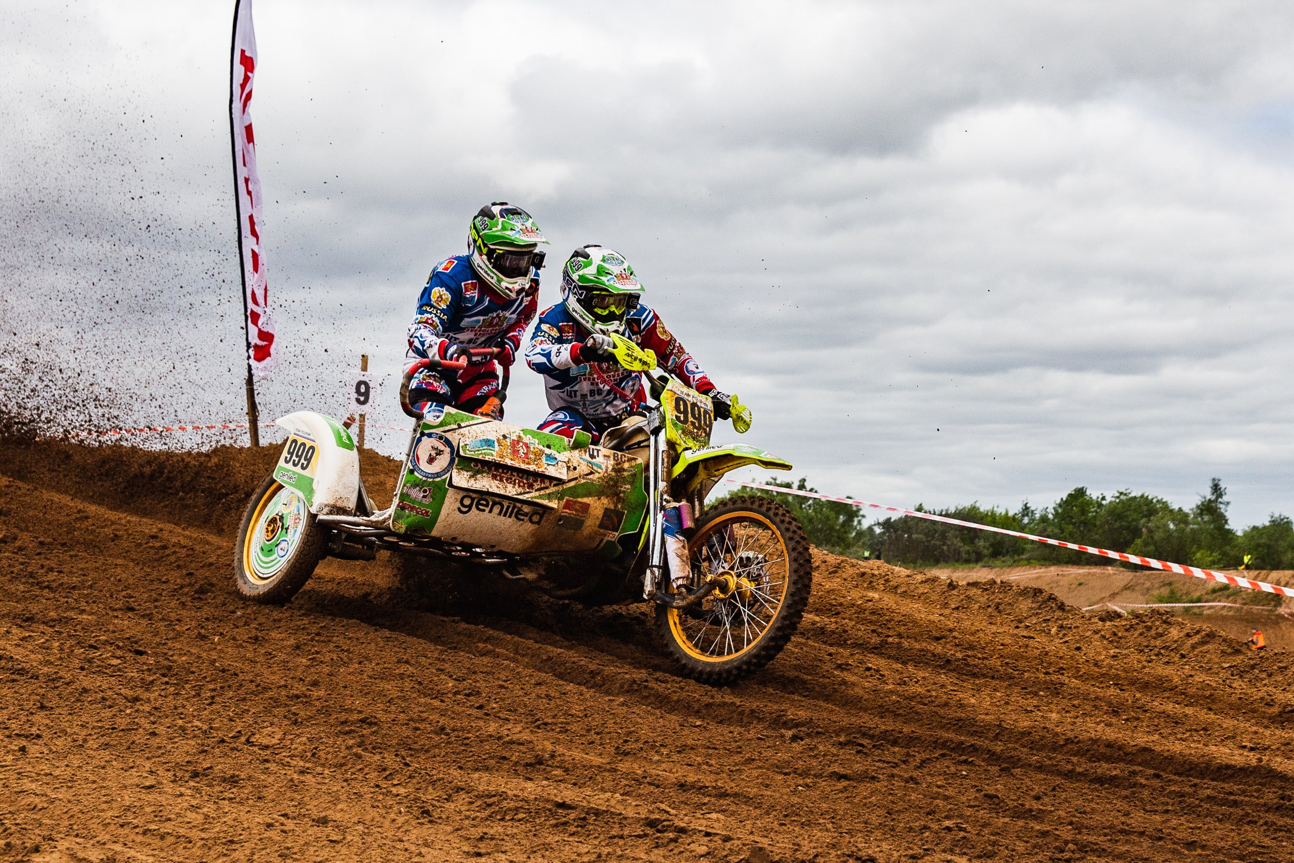 Чемпионата по мотокроссу на мотоциклах с колясками. Паша Страхов — фотограф