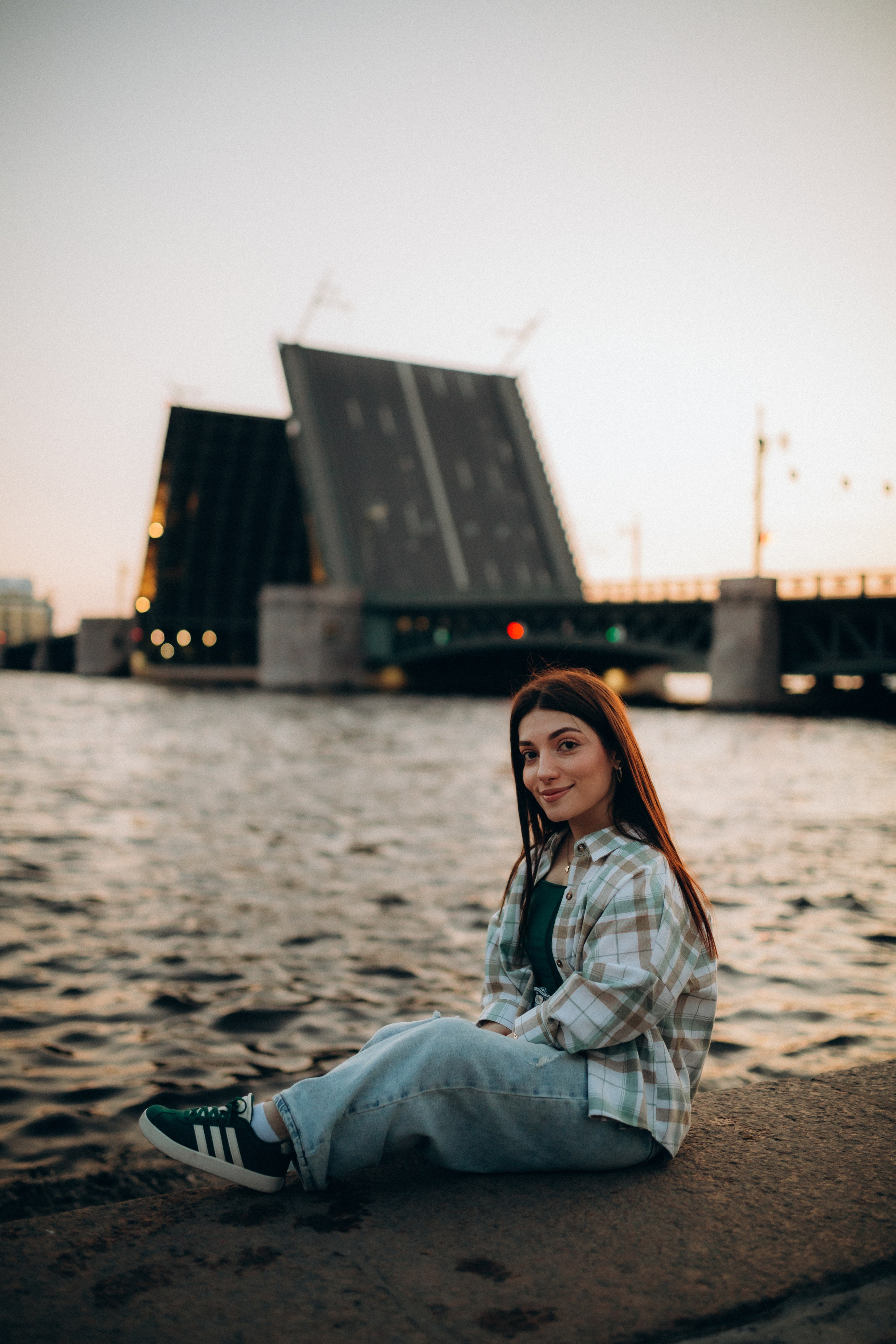 Фотосессия с разводными мостами. Фотограф Санкт-Петербург Князева Елизавета