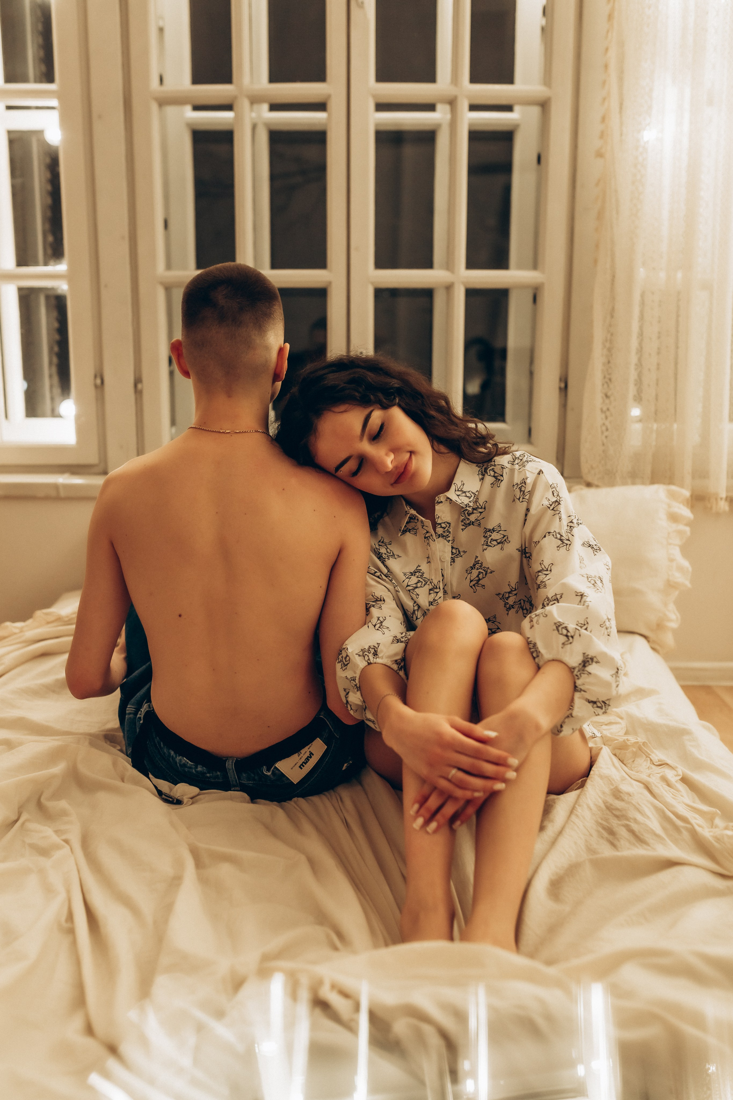 LoveStory Никита и Лиза в студии. Фотограф Санкт-Петербург Князева Елизавета