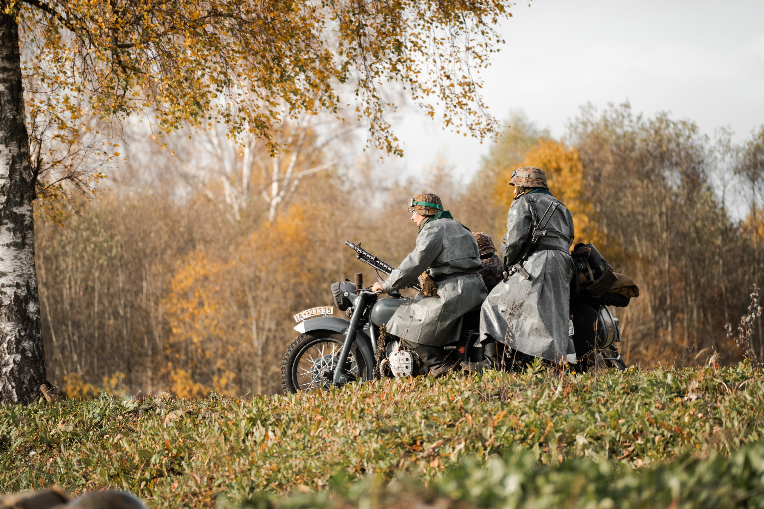 «Москва за нами» — реконструкция битвы в Подмосковье, п. Бородино. Свадебный фотограф Виктория Баталина