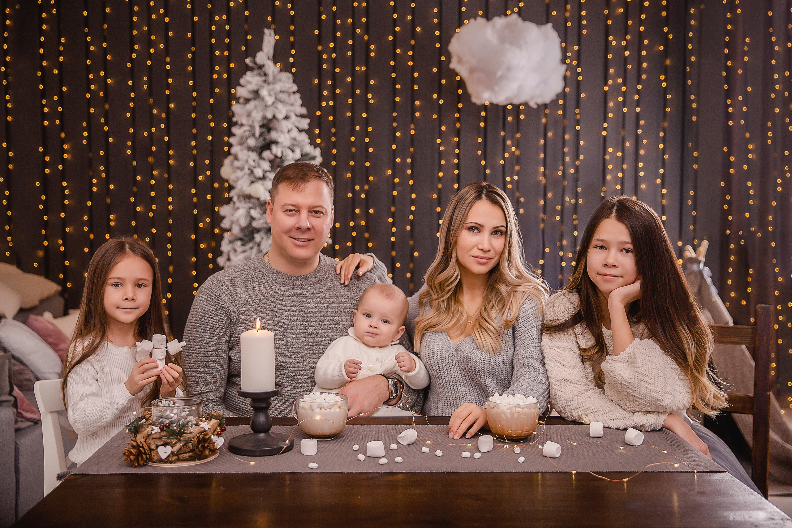 Новогодние фотосессии — фотостудии. Семейный и детский фотограф в Москве Вера Ускова