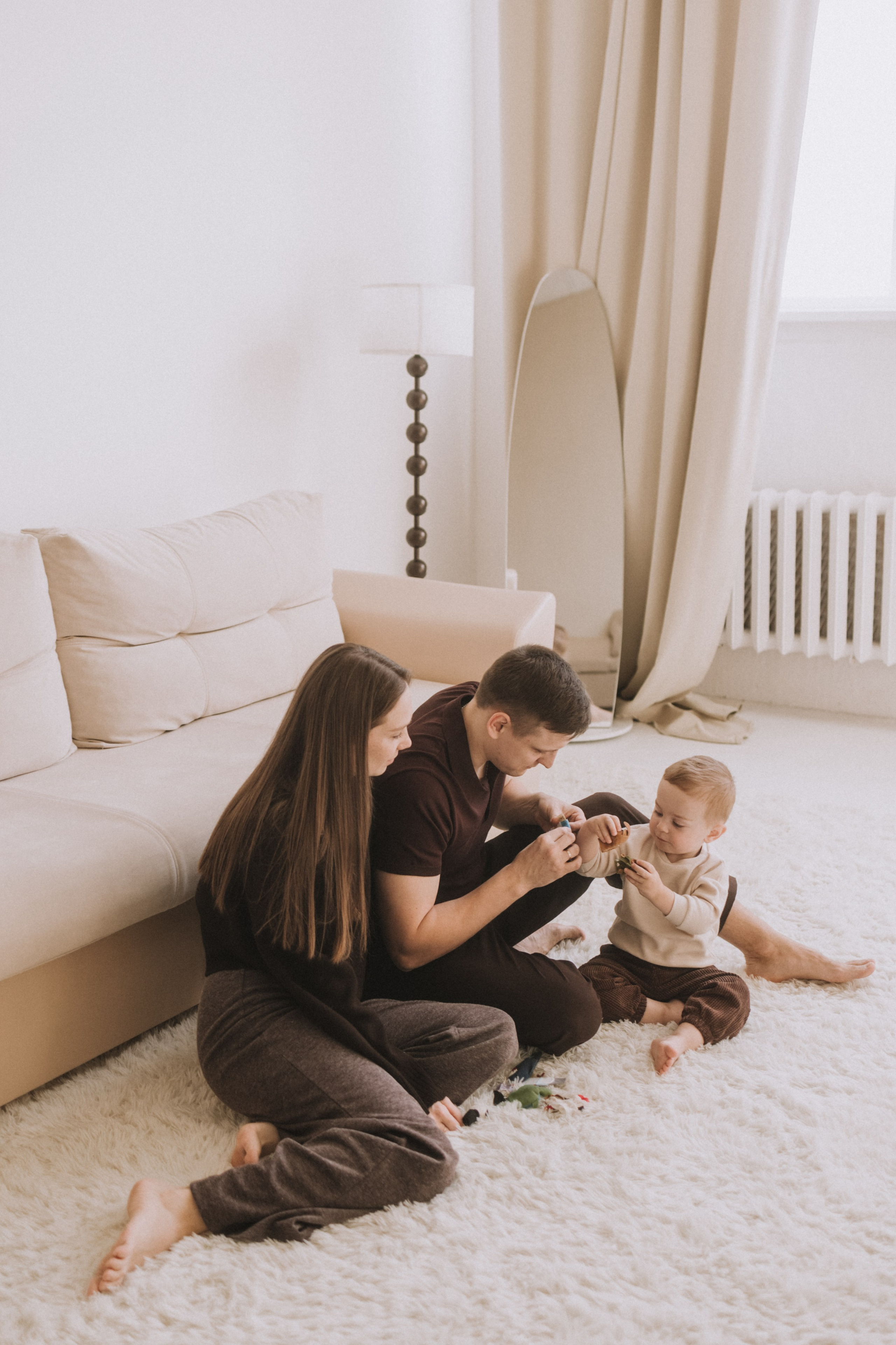 Максим, Алина, Савелий. Фотограф Нижний Новгород