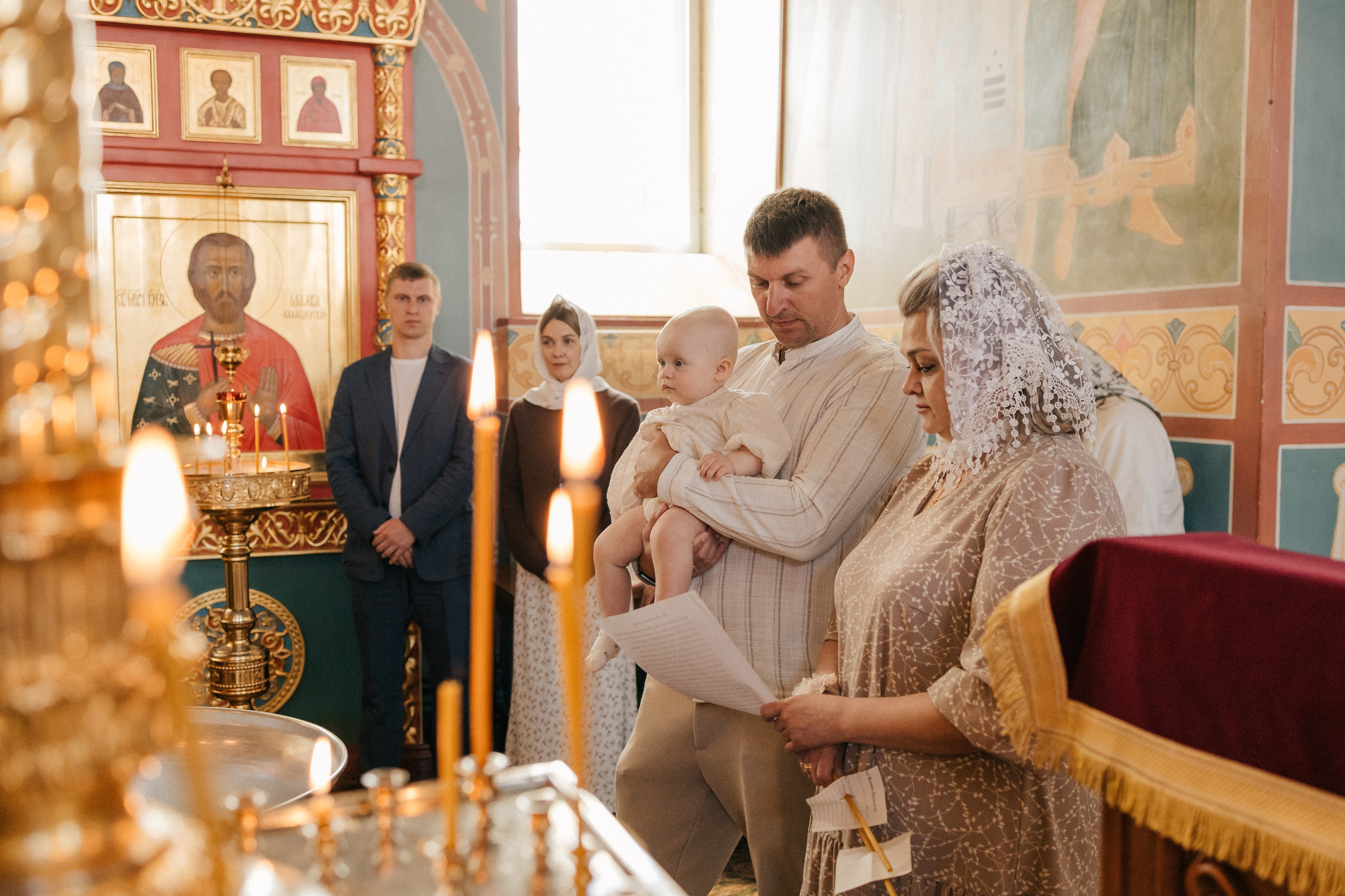 Крещение Зои. Фотограф Нижний Новгород