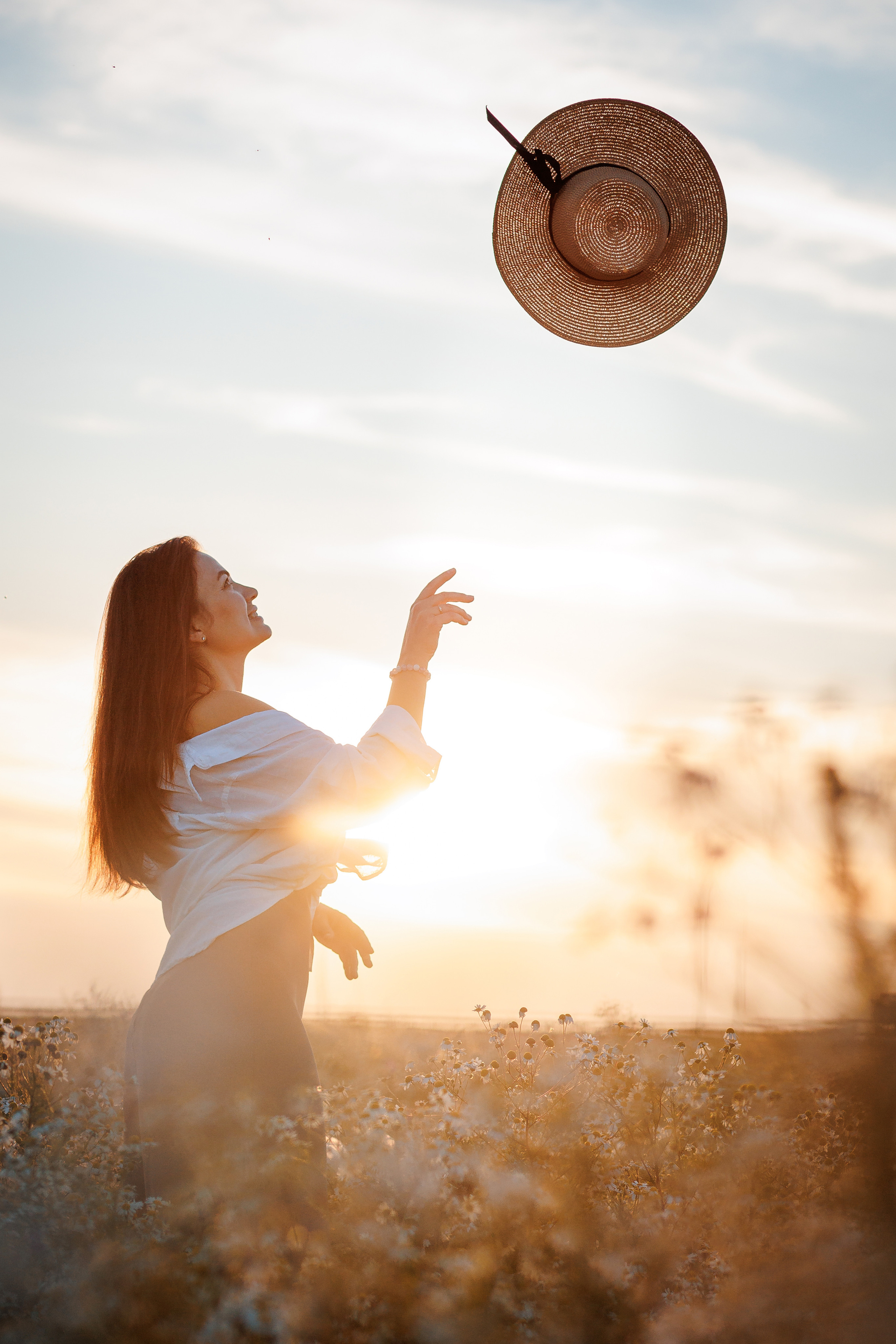 Катя в ромашках. Семейный фотограф в Саратове Юлия Охотникова