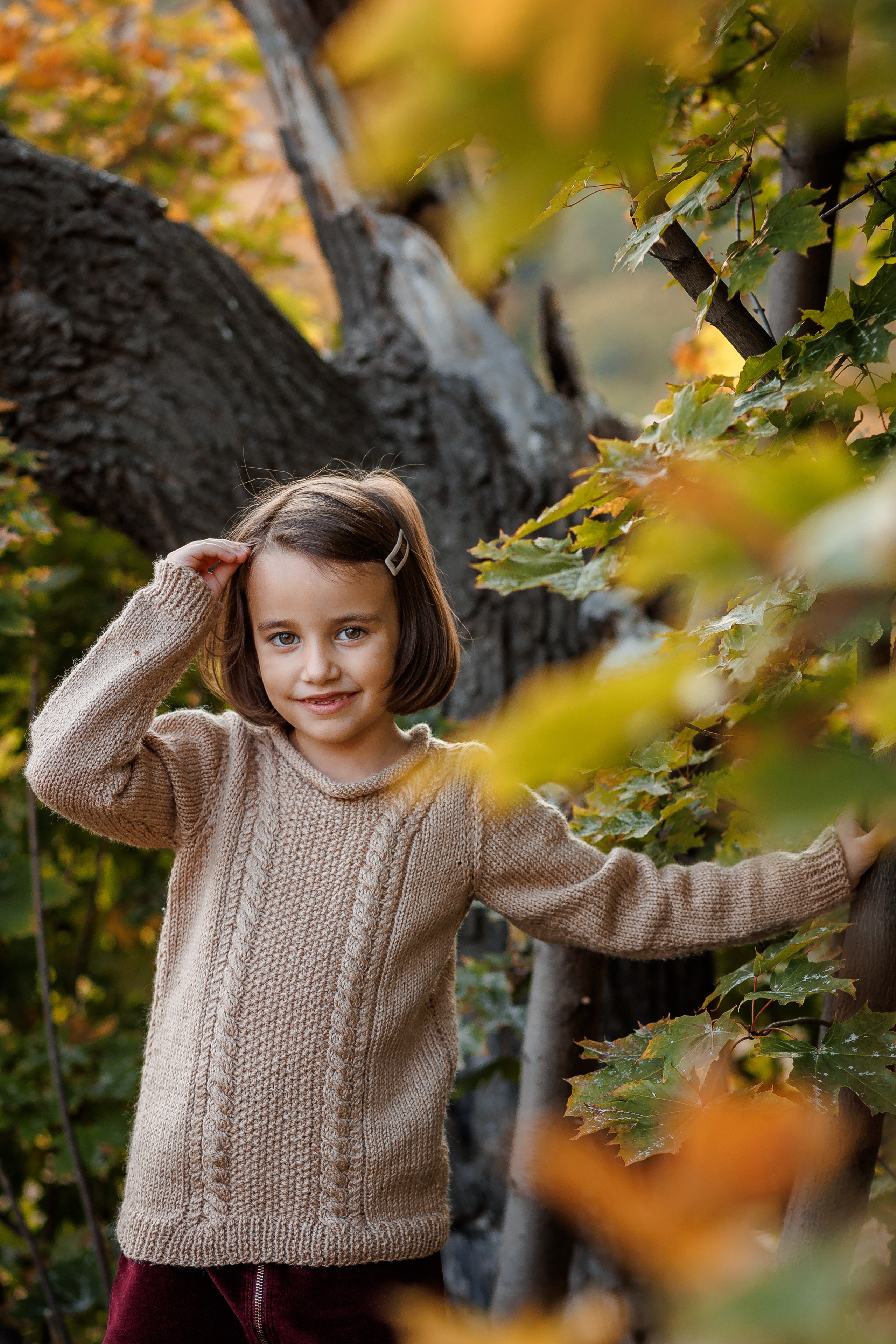 Осенняя прогулка. Семейный фотограф в Саратове Юлия Охотникова