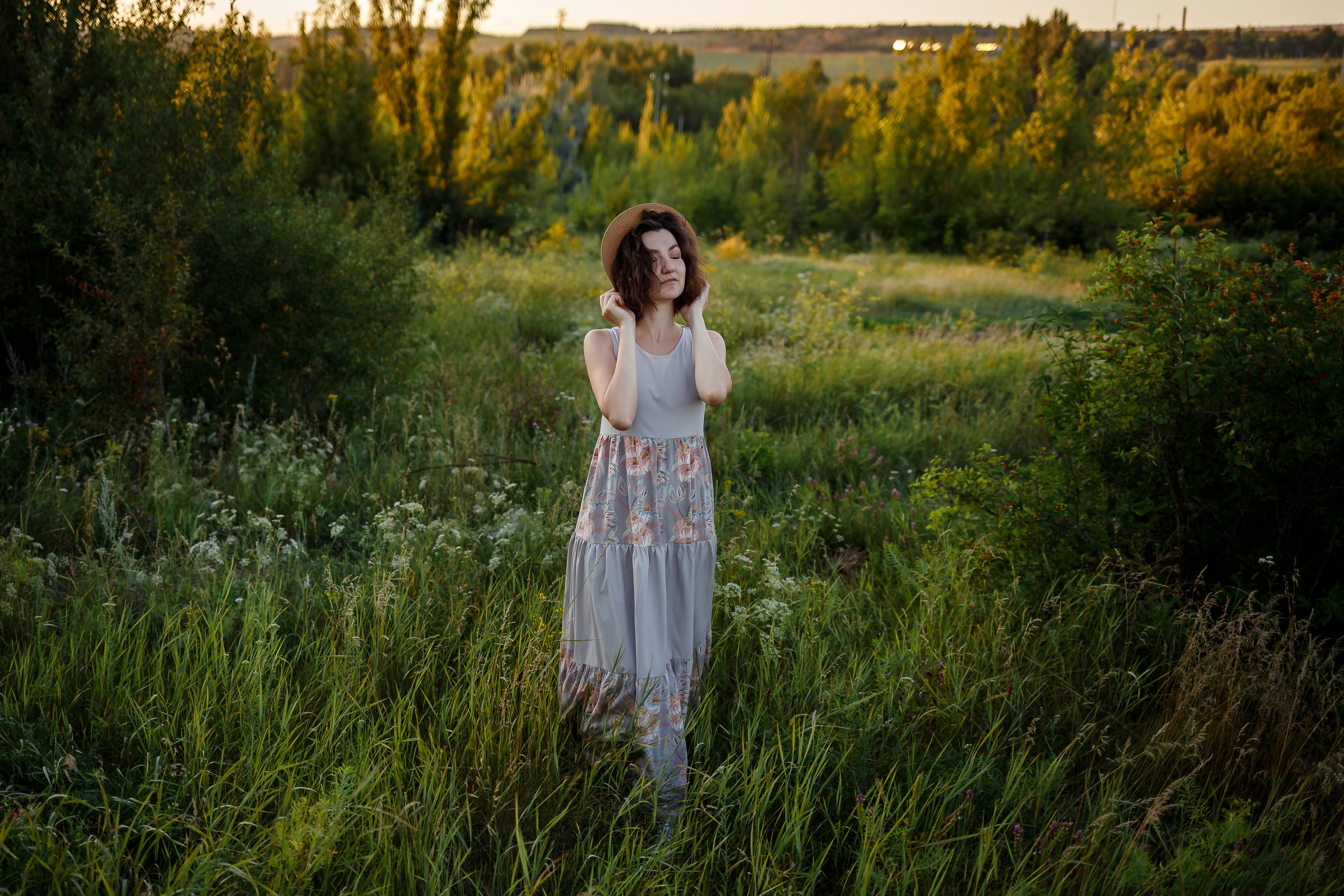 Аня и пшеница. Семейный фотограф в Саратове Юлия Охотникова