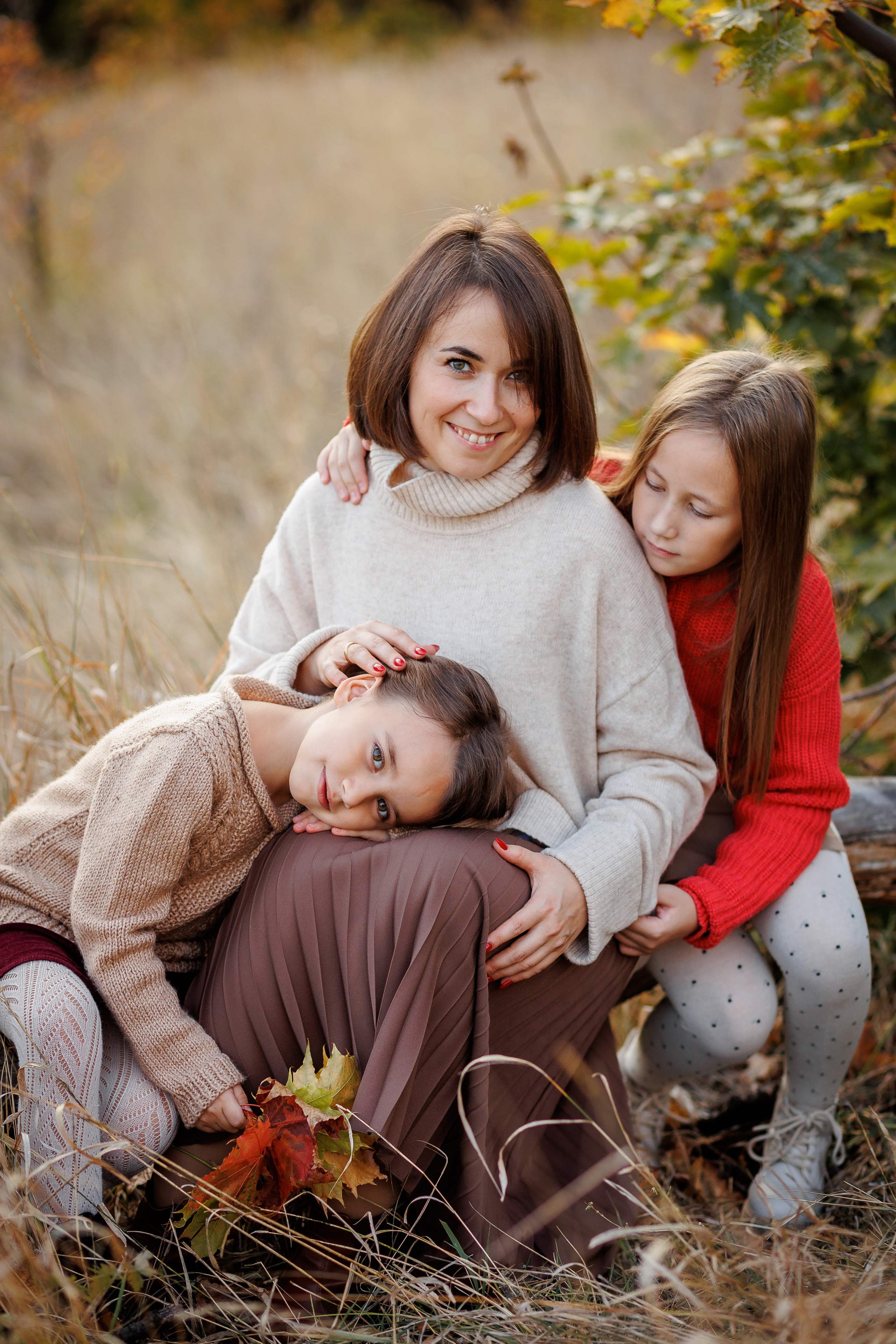 Осенняя прогулка. Семейный фотограф в Саратове Юлия Охотникова