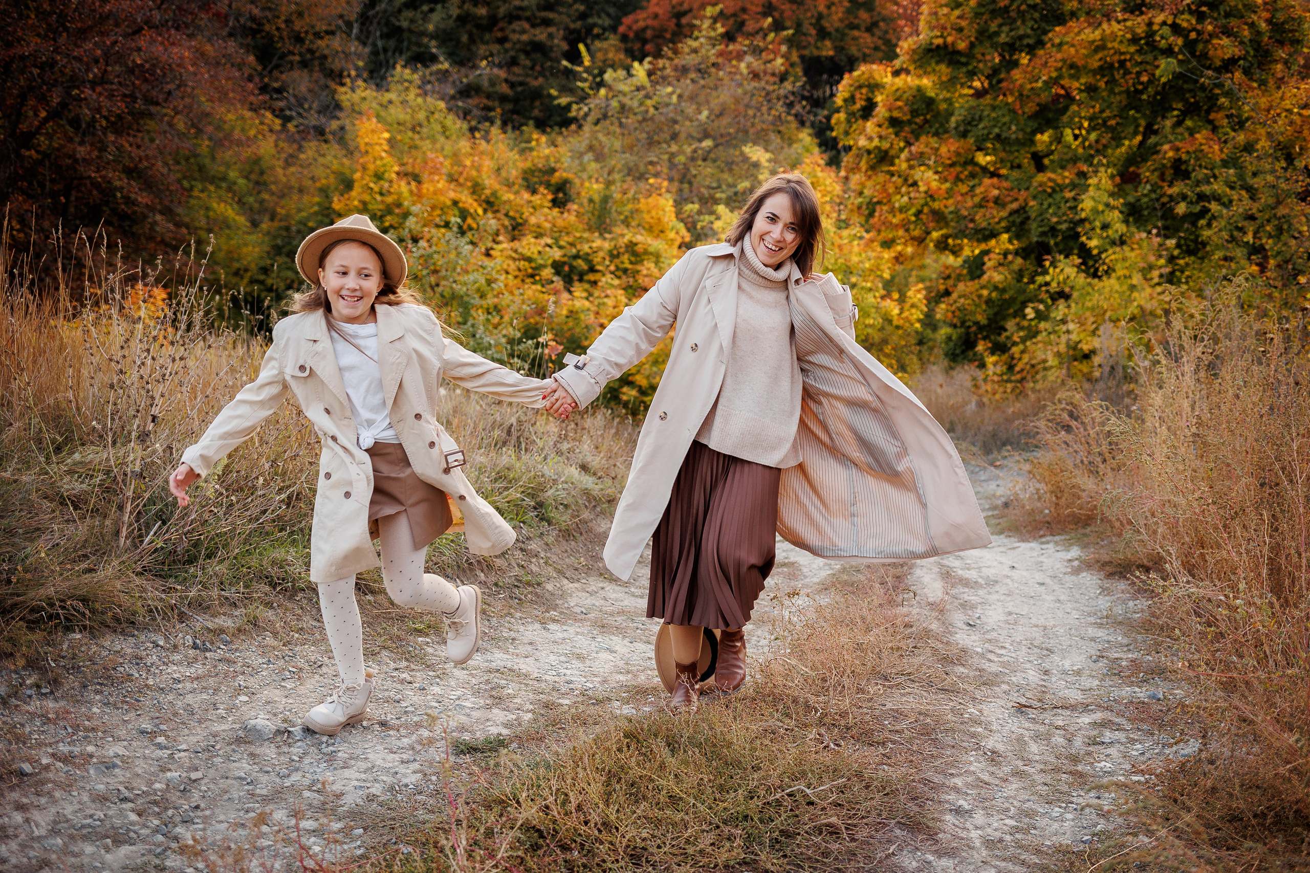 Осенняя прогулка. Семейный фотограф в Саратове Юлия Охотникова