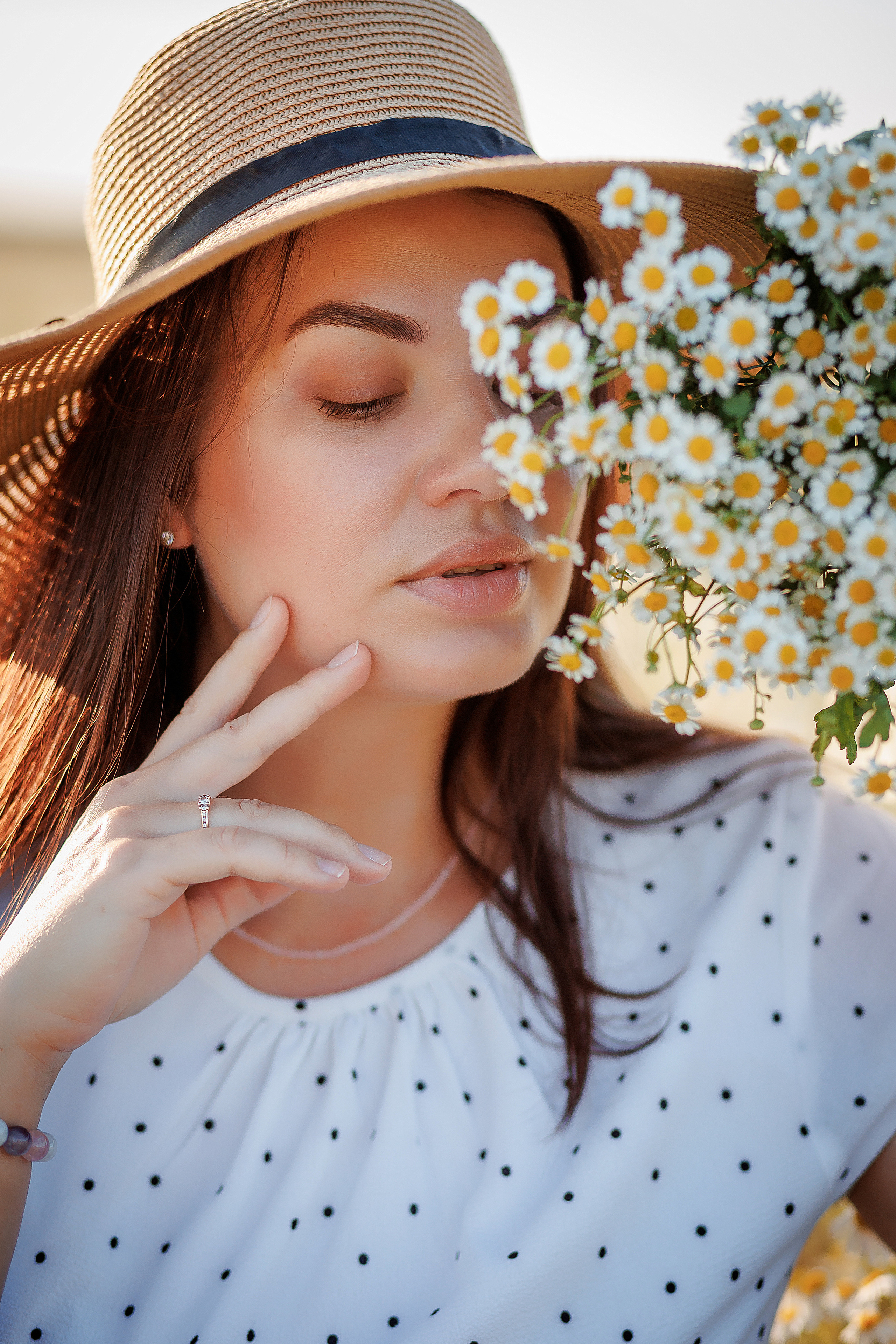 Катя в ромашках. Семейный фотограф в Саратове Юлия Охотникова