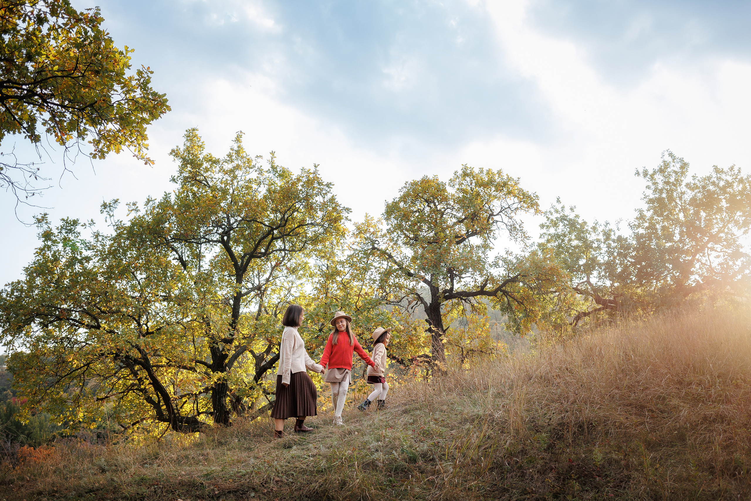Осенняя прогулка. Семейный фотограф в Саратове Юлия Охотникова