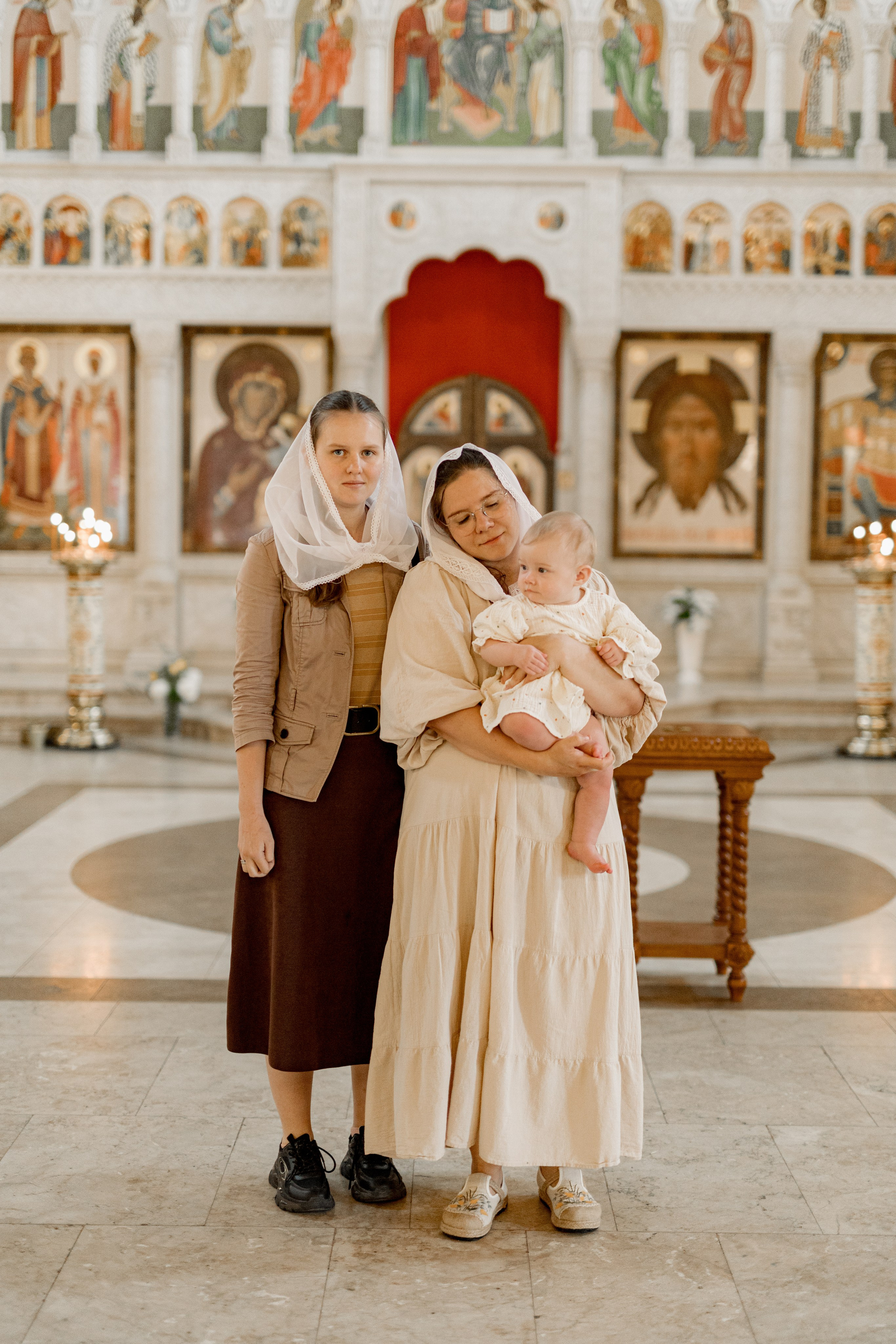 Таинство Крещения Веры. Фотограф новорождённых Newborn Москва