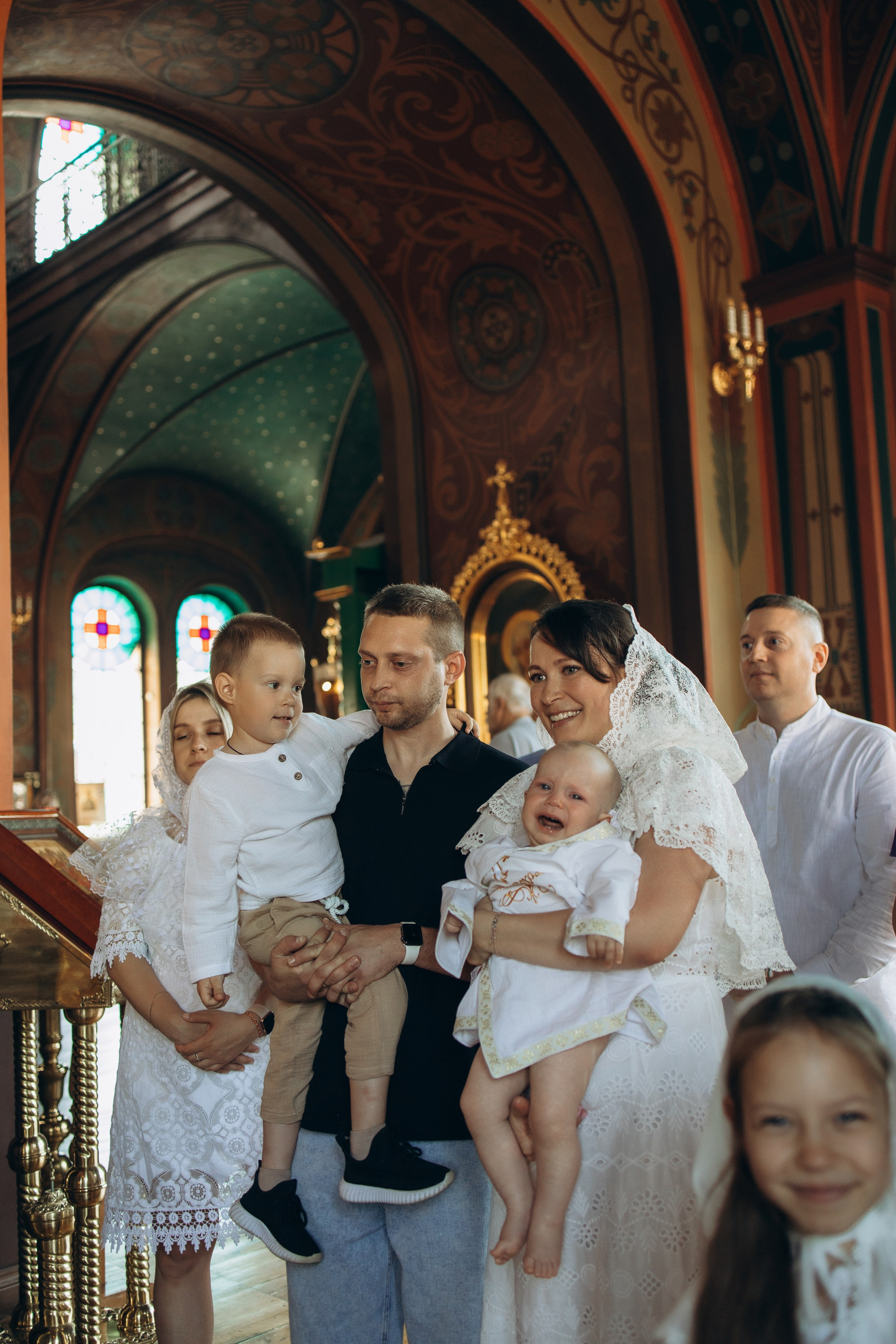 Двойное крещение Анны и Саши. Самый теплый фотограф в Краснодаре Рябоконь Ксения