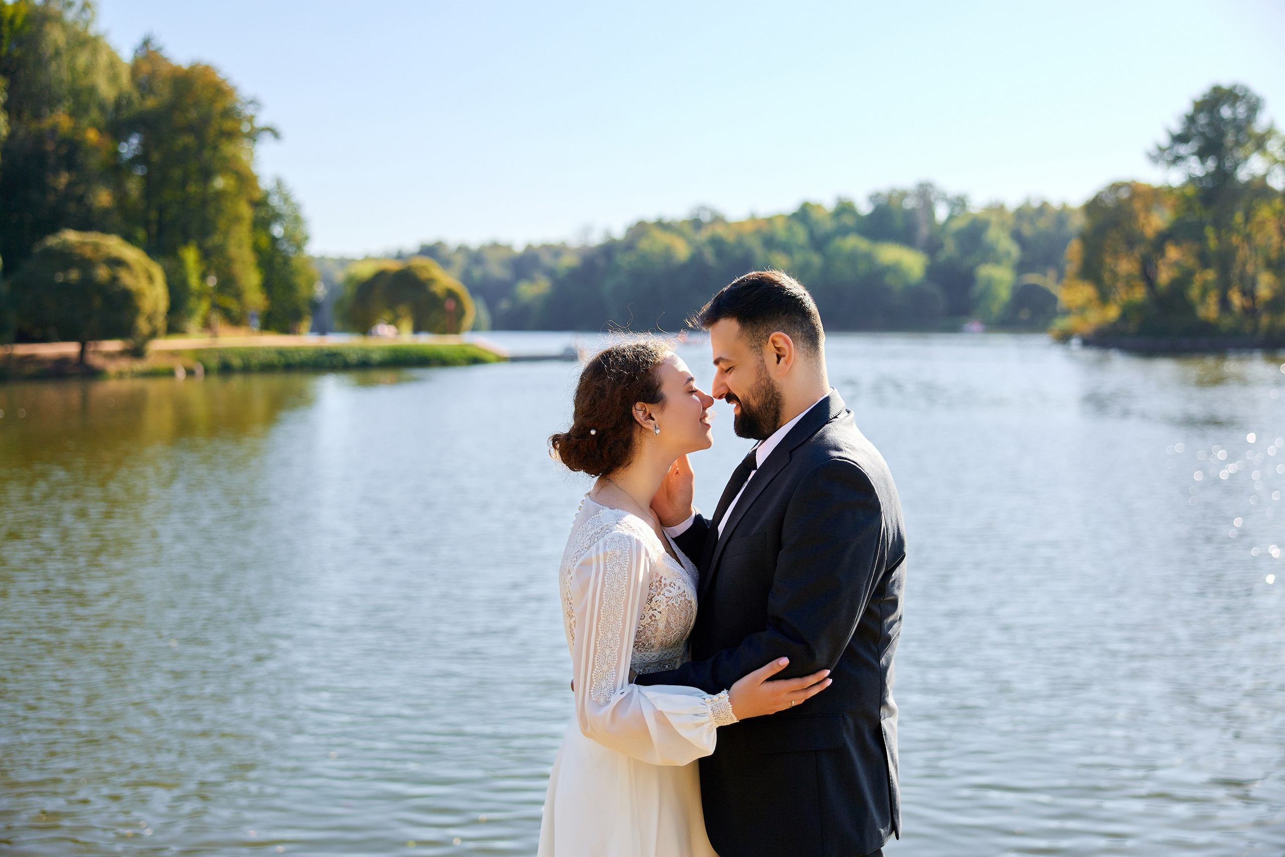 Свадебная фотосессия Царицыно. Свадебный фотограф Сергей Колбинский