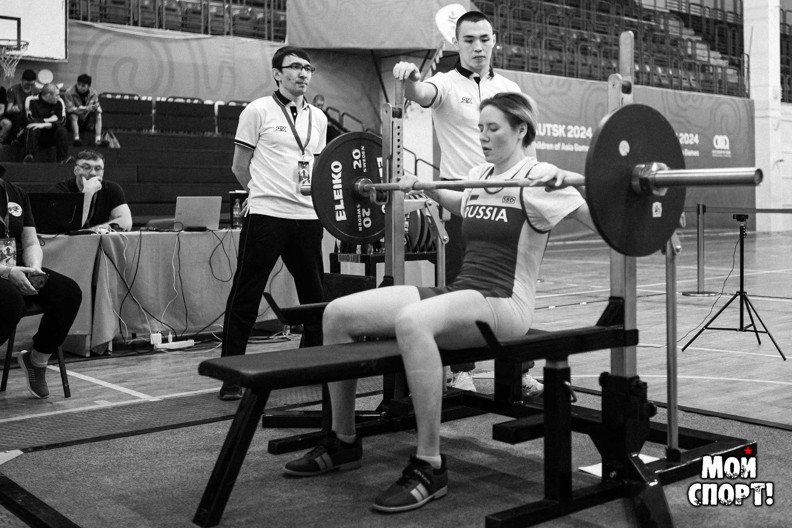 Чемпионат России по пауэрлифтигу 2025. Спорт слепых. Студия «Мой Спорт!» — все о спорте в Якутии