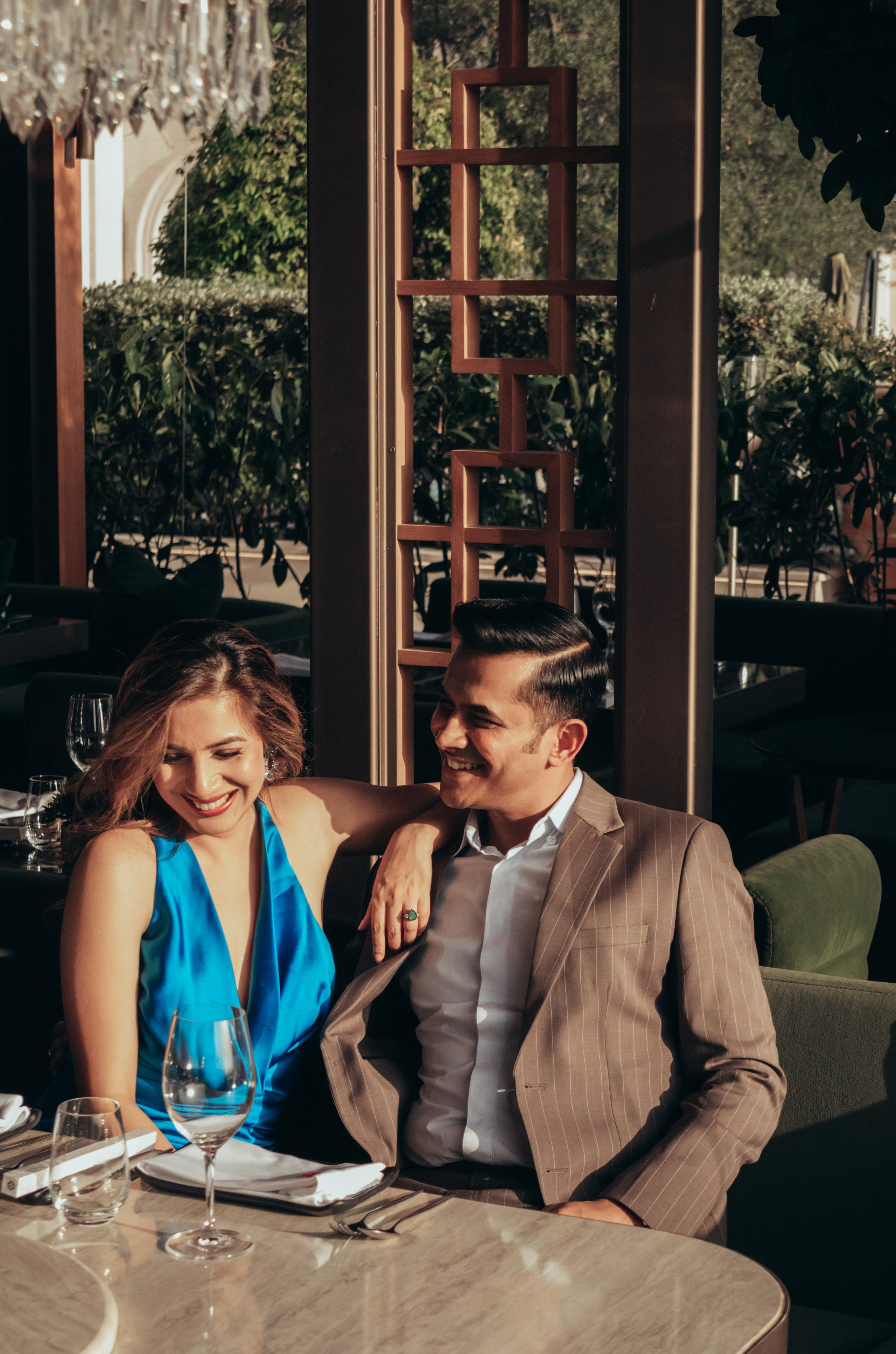 Nisha & Bharat Montenegrin anniversary. Portrait photographer in Tivat Montenegro Katerina Kirsanova