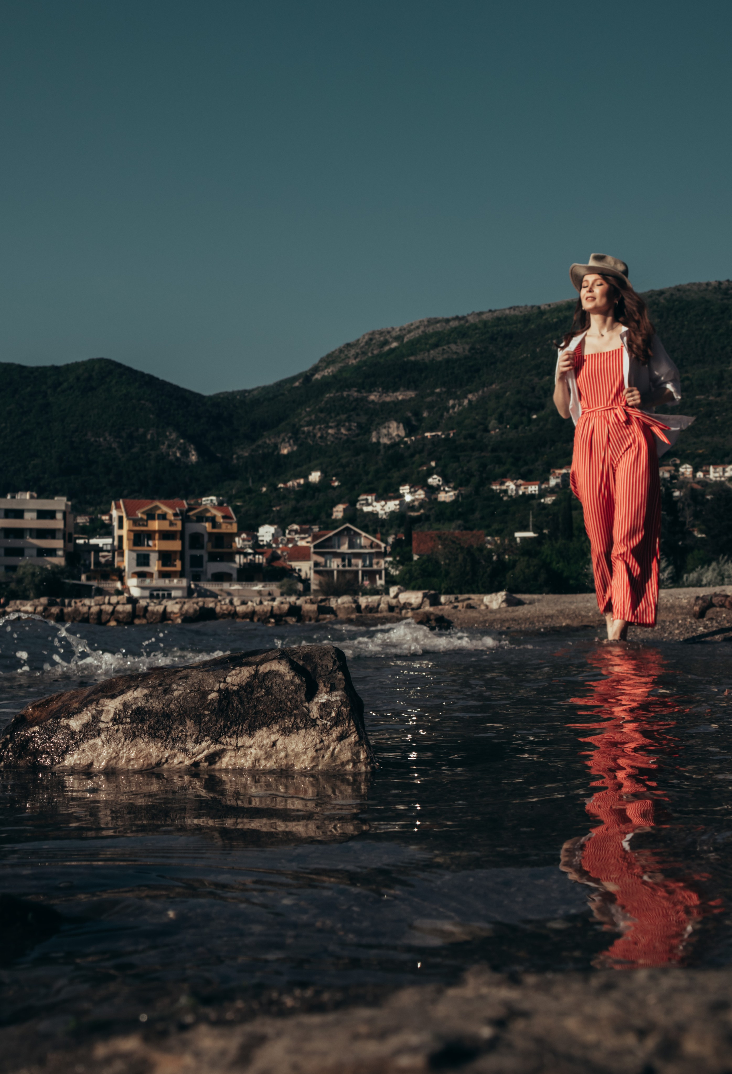 Photo session in Montenegro. Portrait photographer in Tivat Montenegro Katerina Kirsanova
