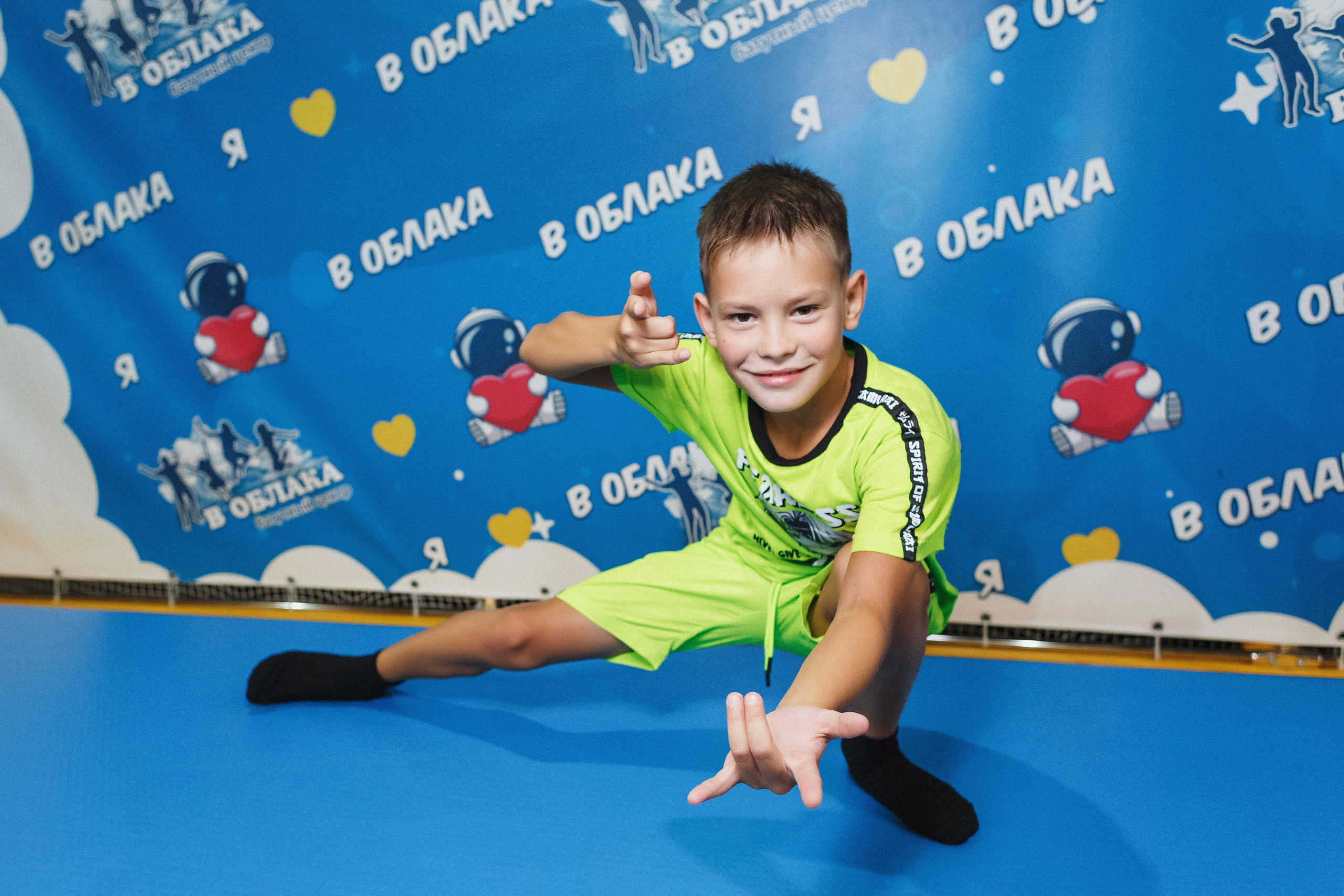 Веселые моменты: День рождения Даниила в 'В облака' Таганрога. Свадебный и семейный фотограф в Таганроге Бакарюк Антон