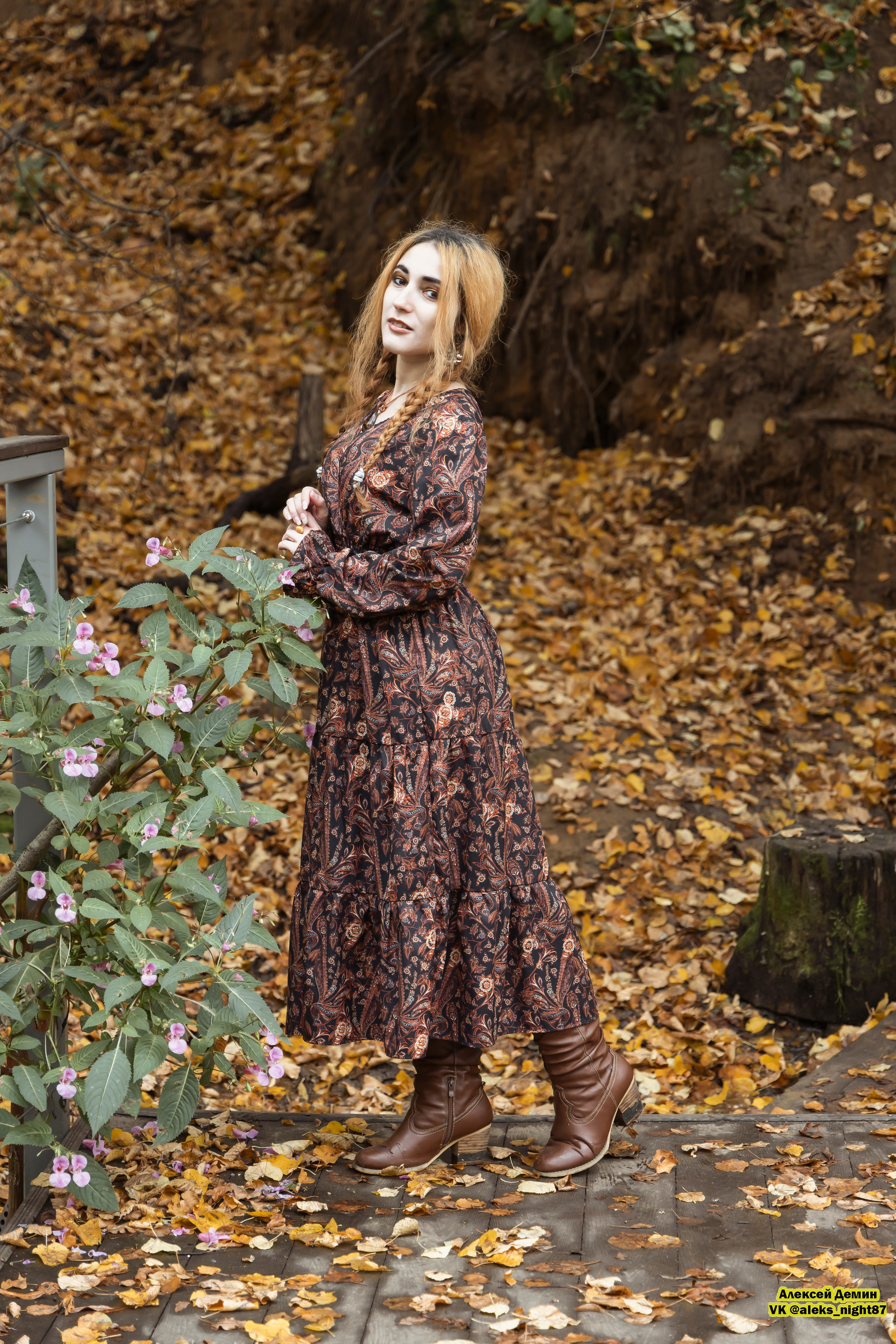 Яна. Фотосессия в Покровское-Стрешнево. Репортажный, семейный и студийный фотограф в Москве Демин Алексей