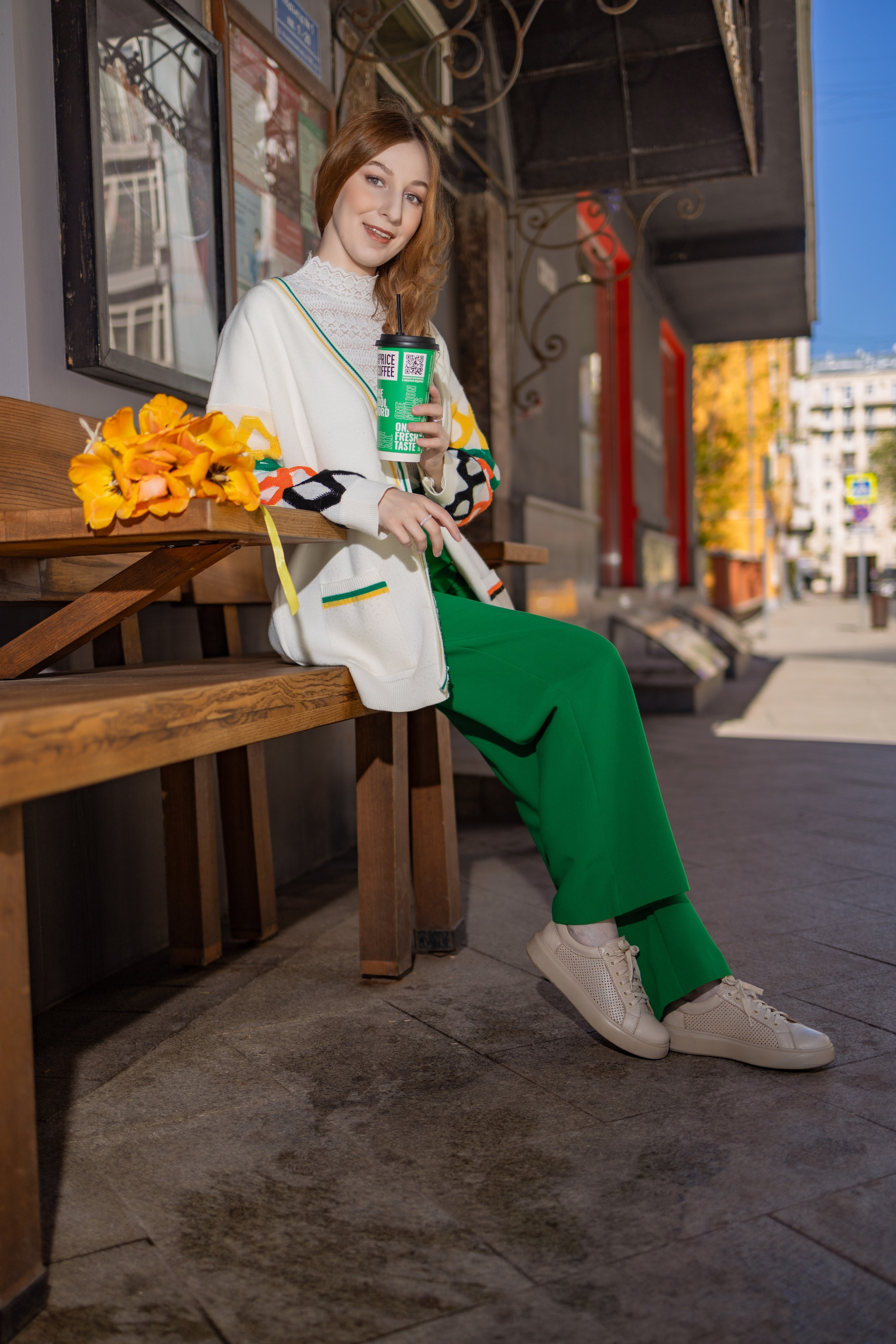 Весенняя прогулка с Еленой по Патриаршим. Репортажный, семейный и студийный фотограф в Москве Демин Алексей