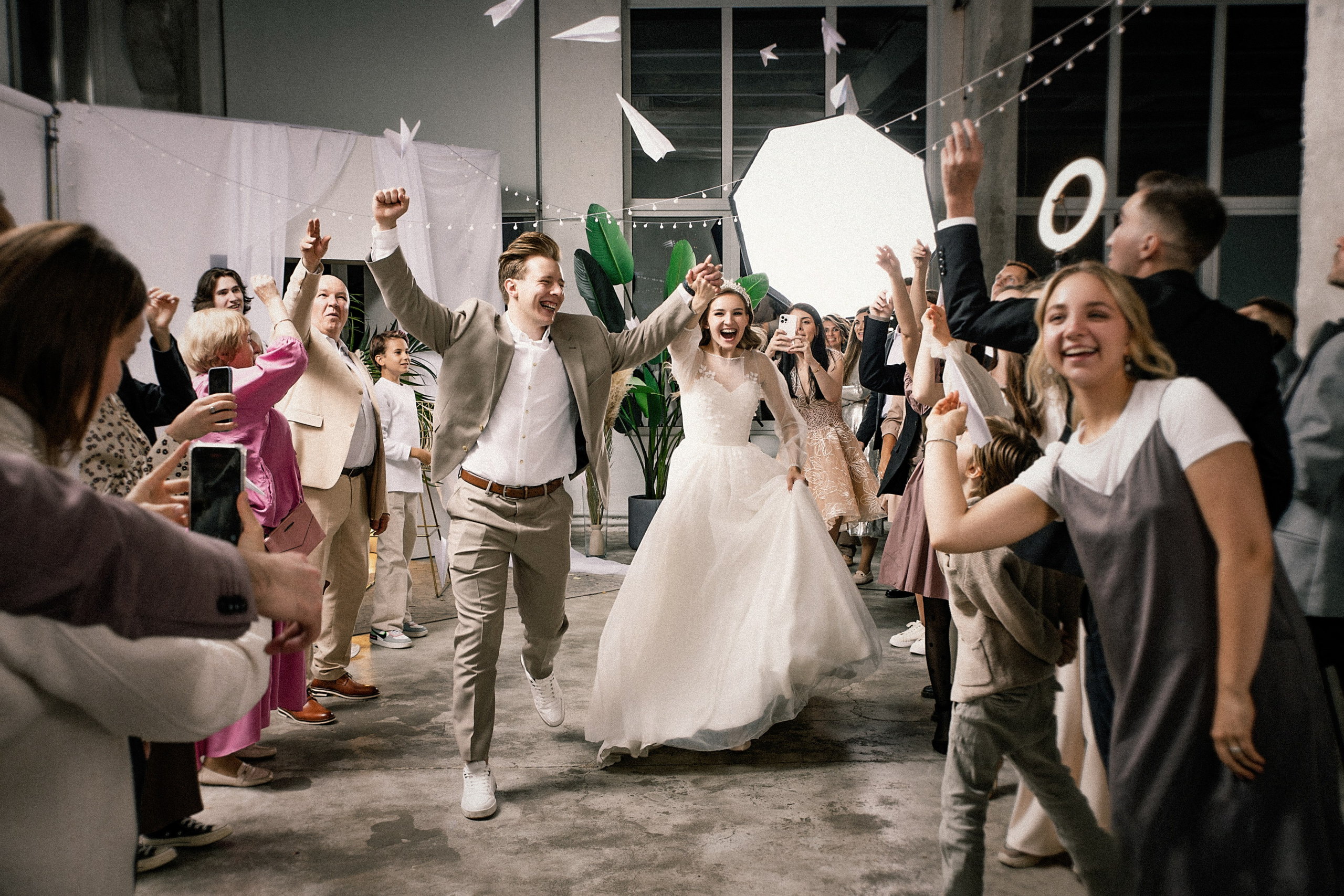 Ангельская свадьба. Свадебный фотограф Москва