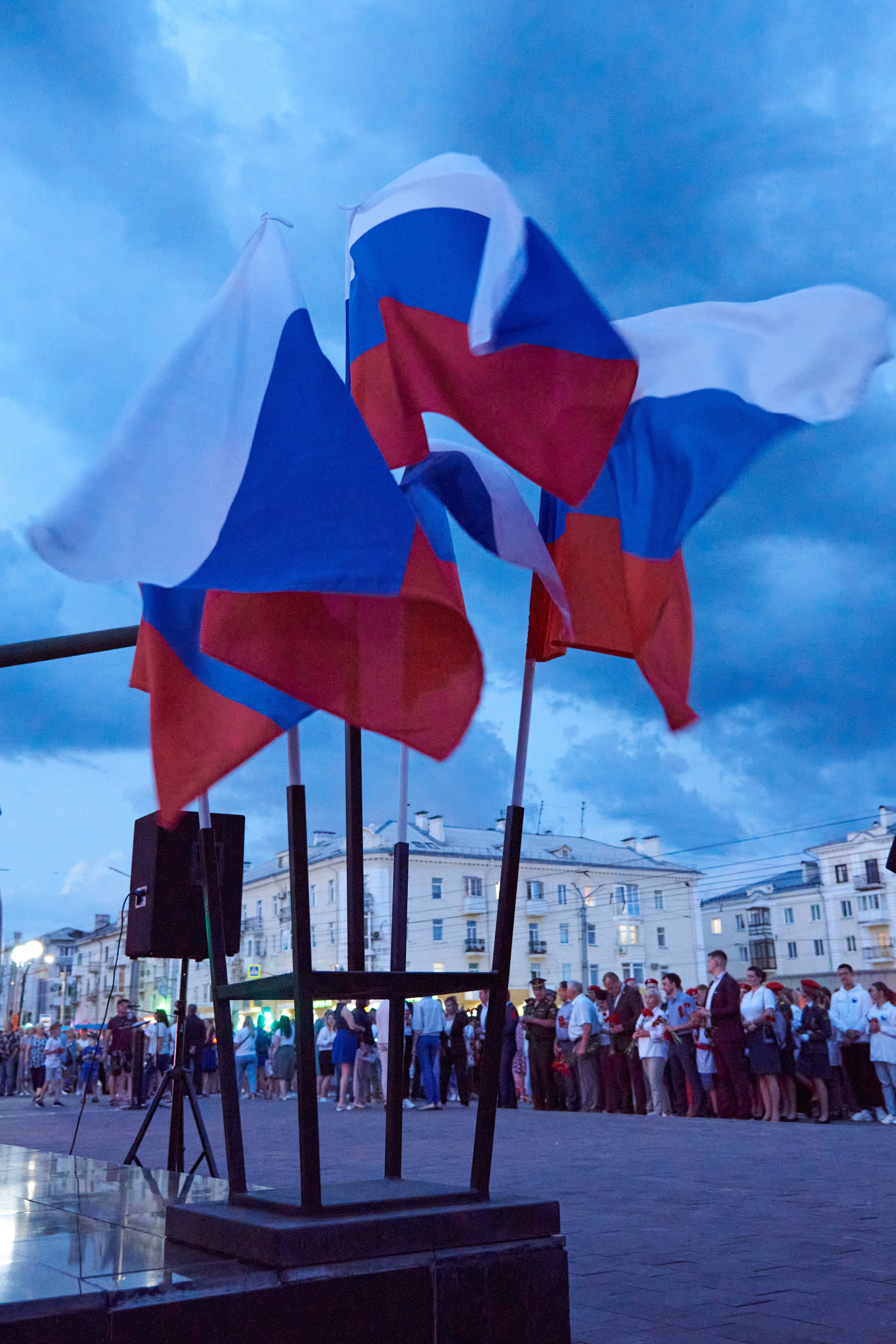Акция «Свеча памяти». [fXph] Фотограф Масликов Илья. Съёмка мероприятий в Ленинске-Кузнецком