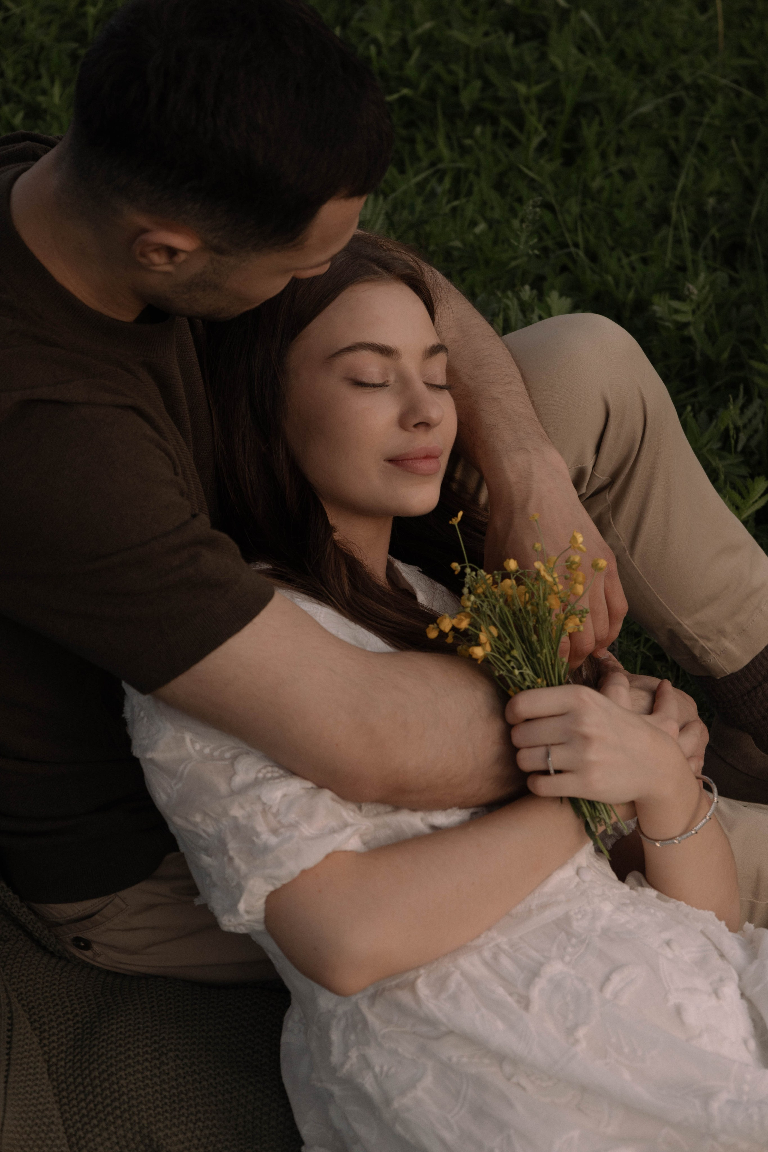 Букет полевых цветов. Семейный фотограф Химки — Москва