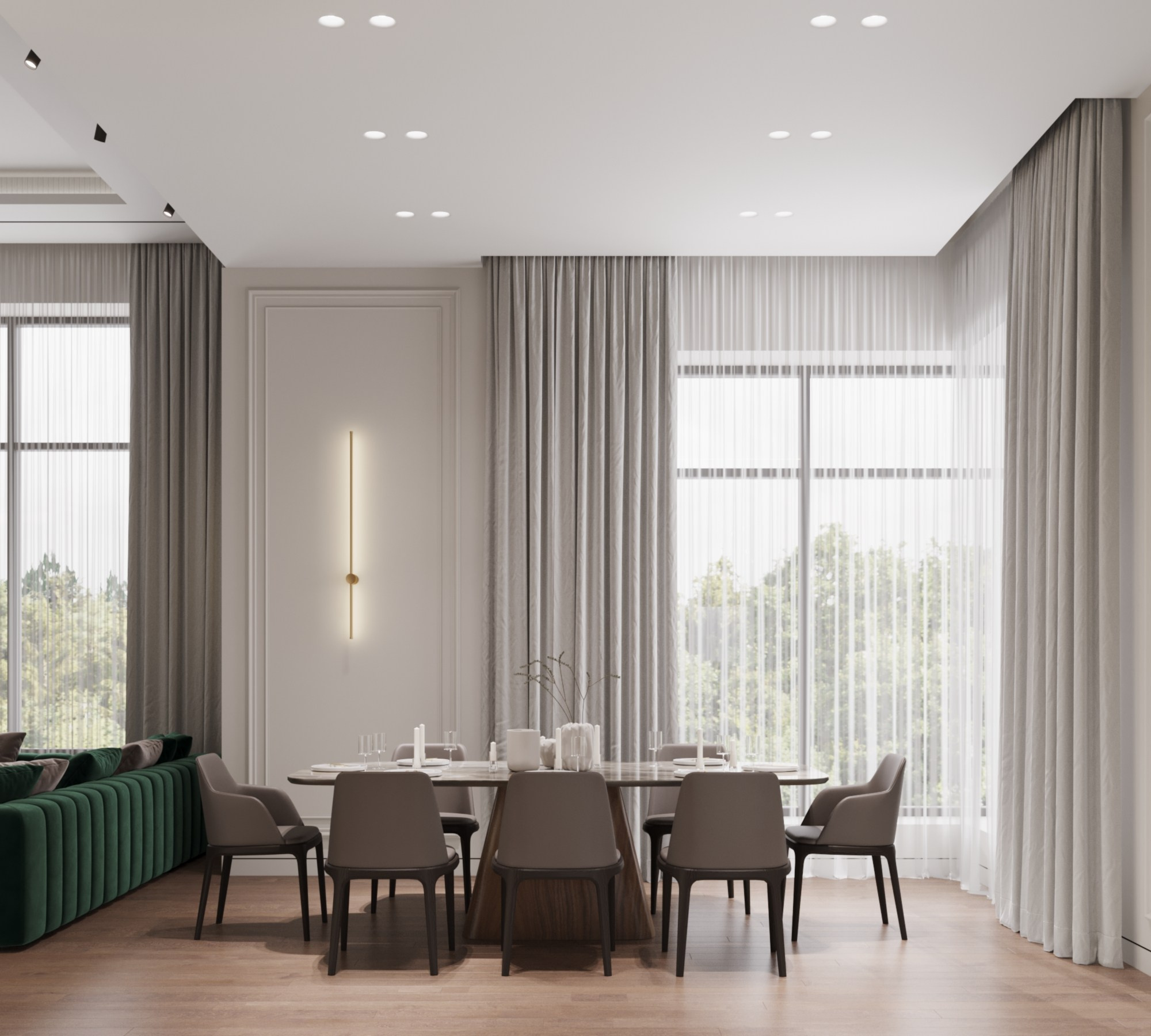 House 230 sq m. Профессиональный дизайнер интерьера