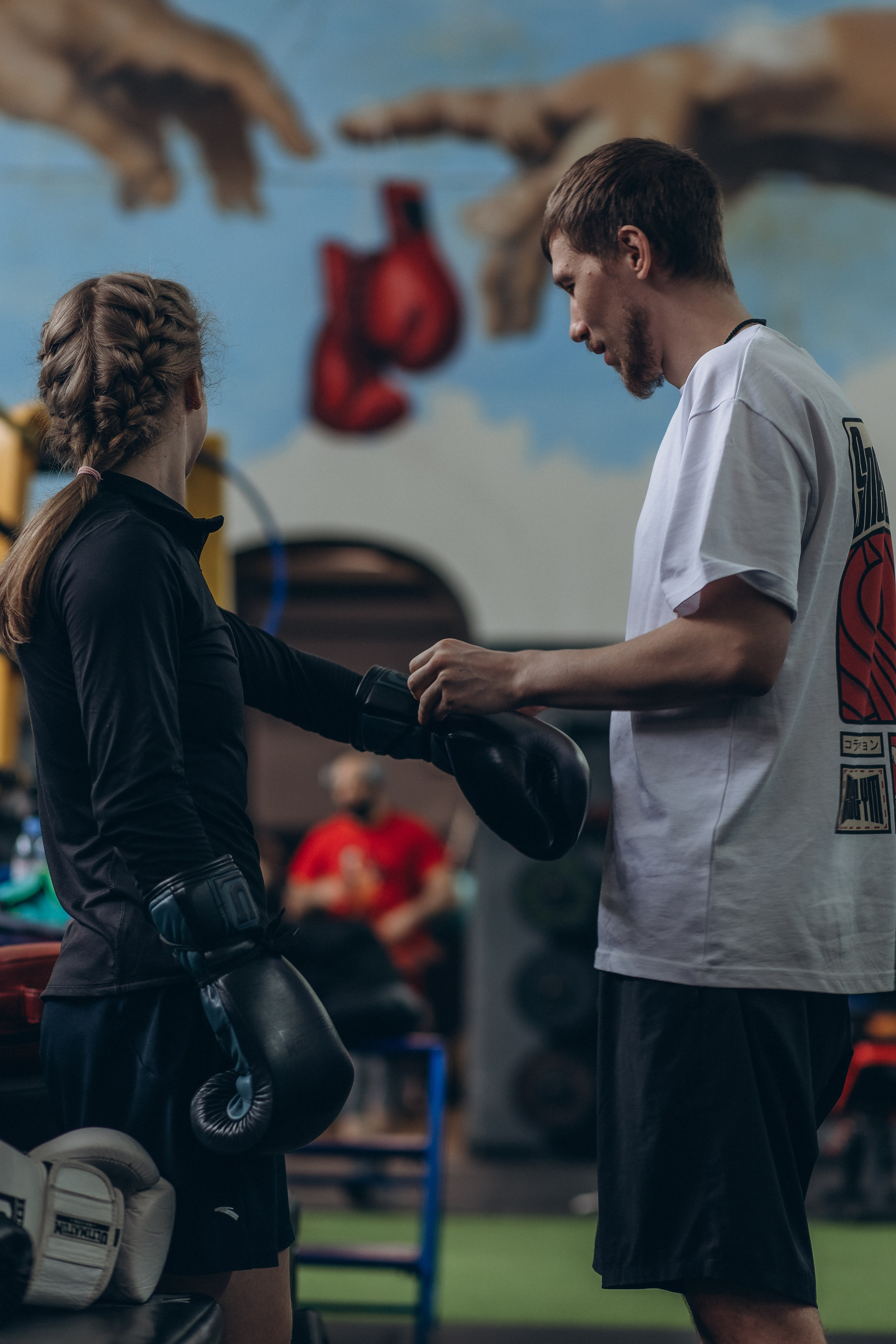 «Bupas gym» Москва 2024. Тренировка в боксерском клубе. Фотограф Алина Ионычева в Новосибирске