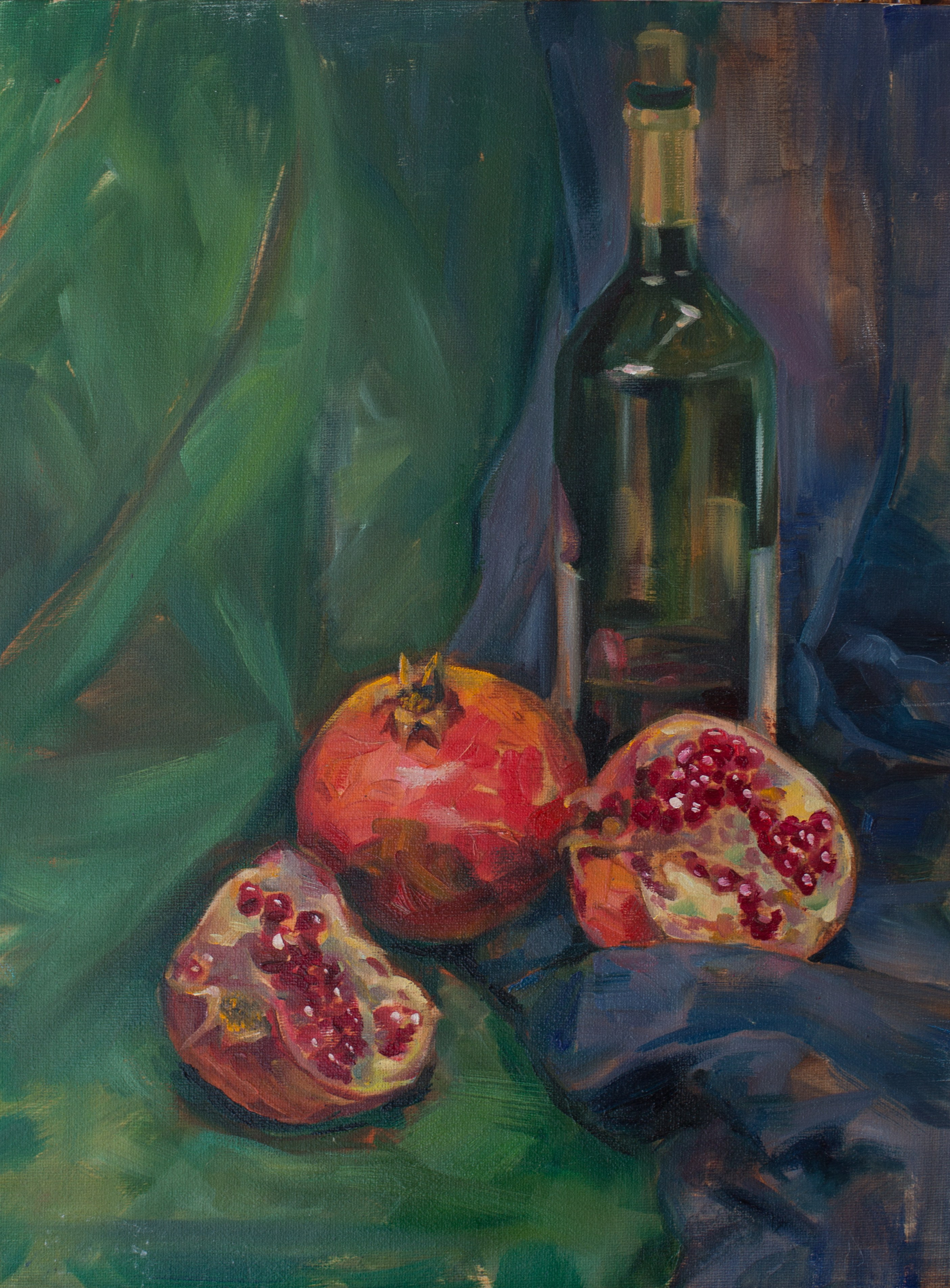 Масло. Художник