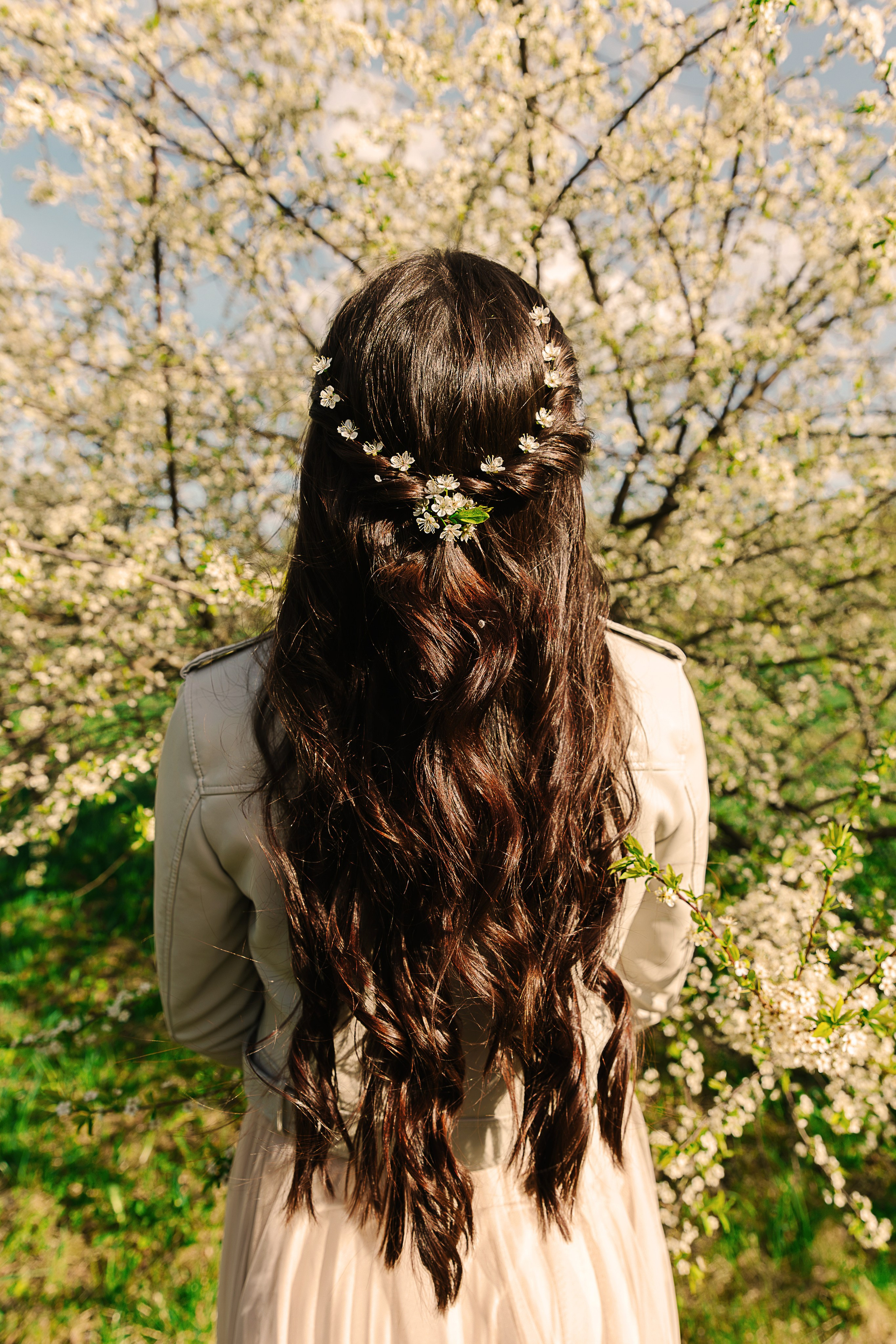 Фотосессия в цветении в Москве. Семейный и женский фотограф в Москве Надежда Воробьева