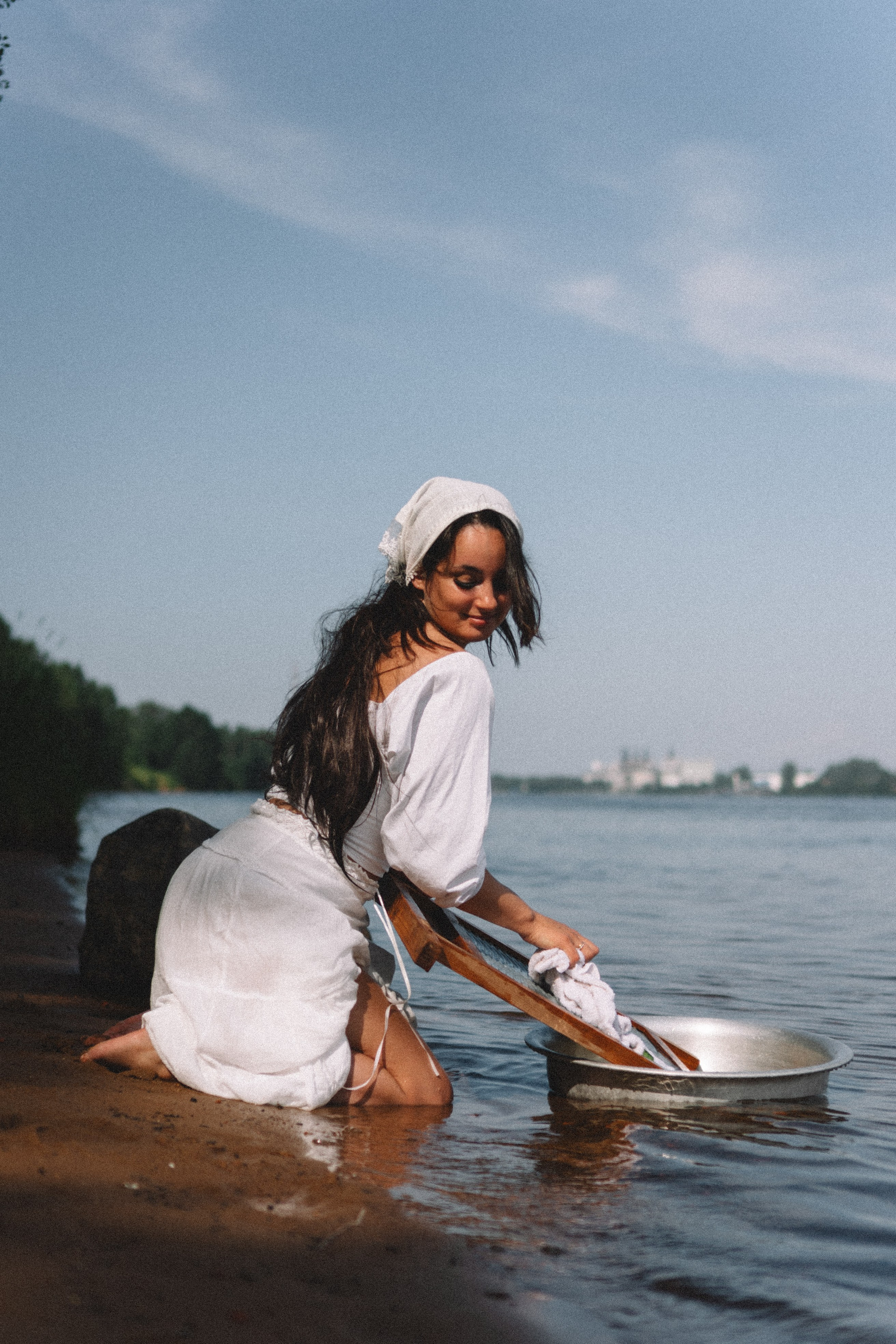 СТИРКА НА РЕКЕ. Профессиональный фотограф, Санкт-Петербург — Виктория Богомолова